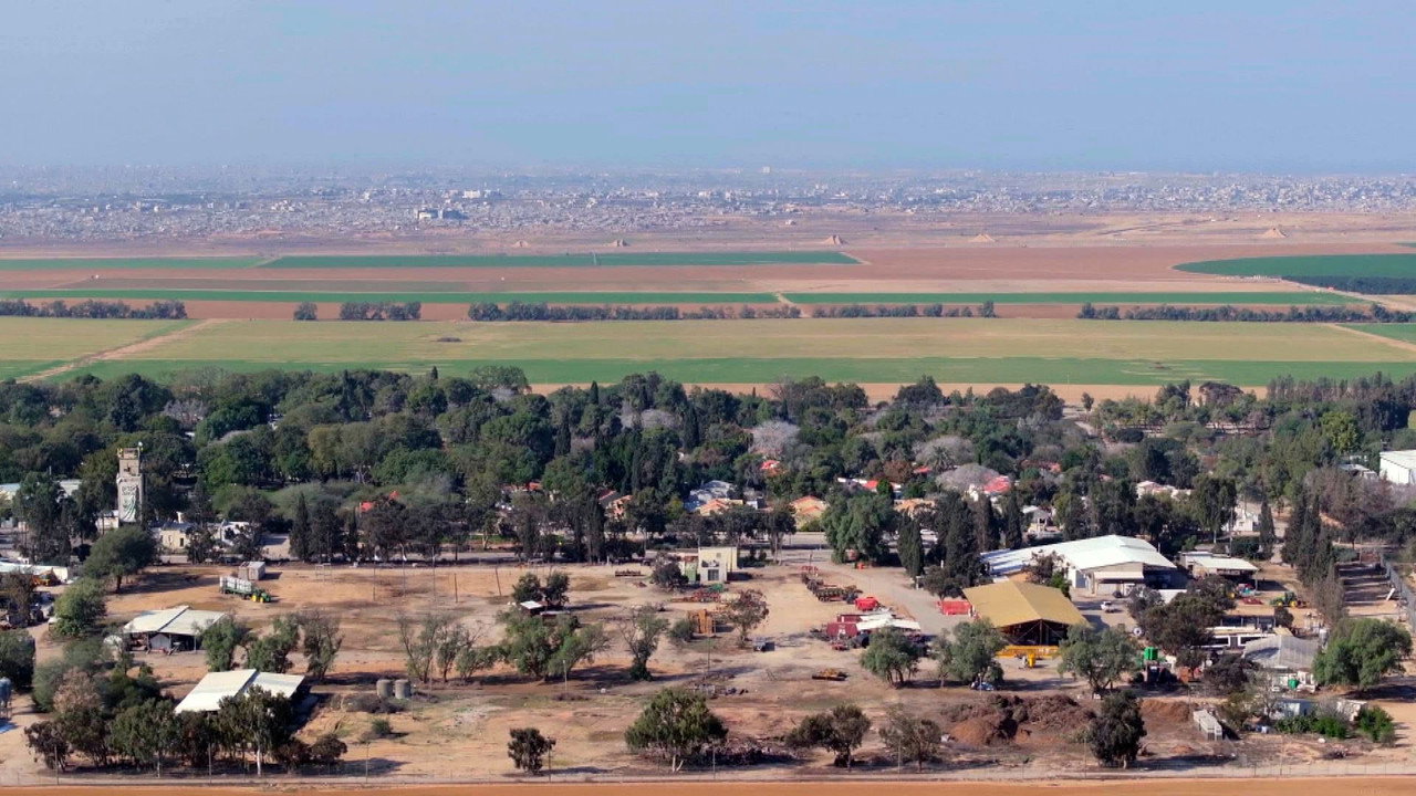 Kibboutz Nir Oz, aux portes de Gaza
