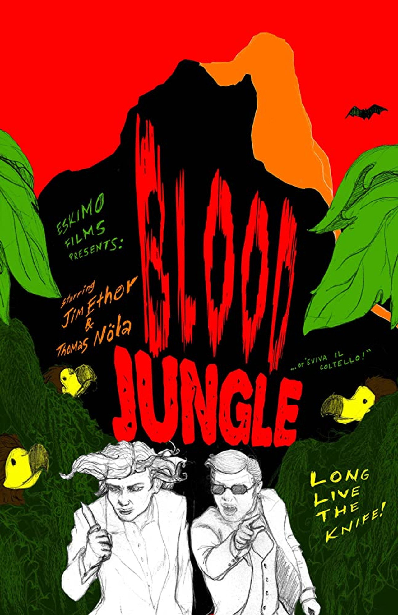 Blood Jungle ...or Eviva il Coltello! filmaffisch