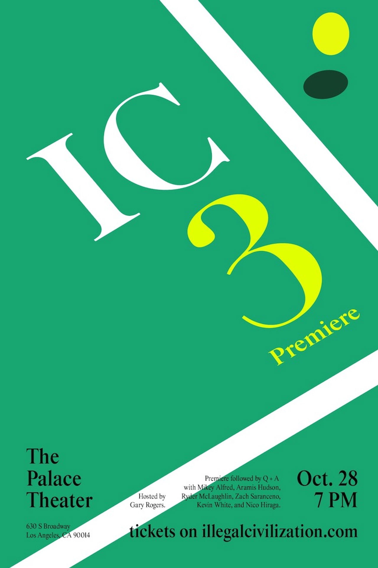 Illegal Civilization 3 Backdrop