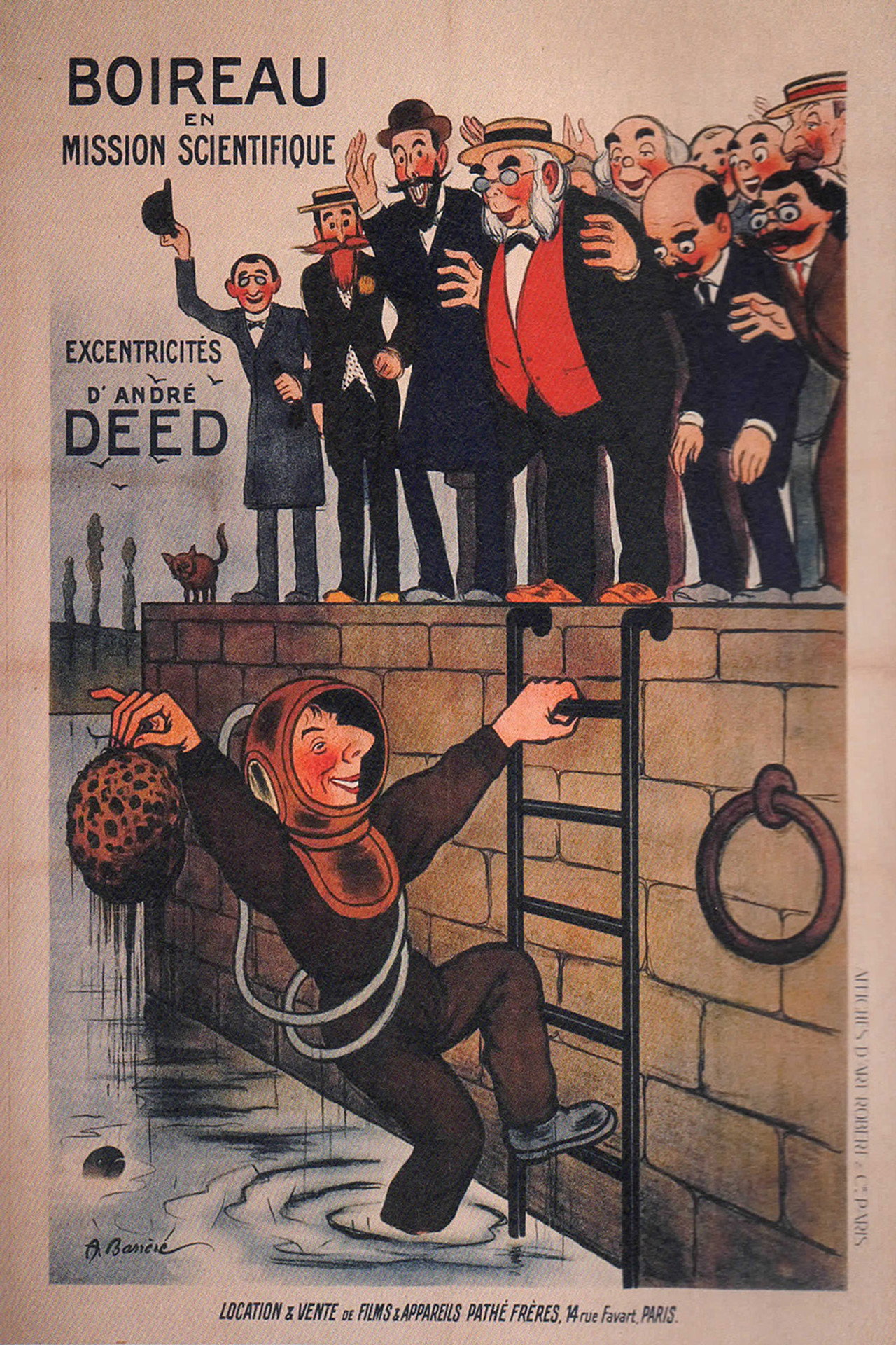 Boireau on a Scientific Mission Backdrop