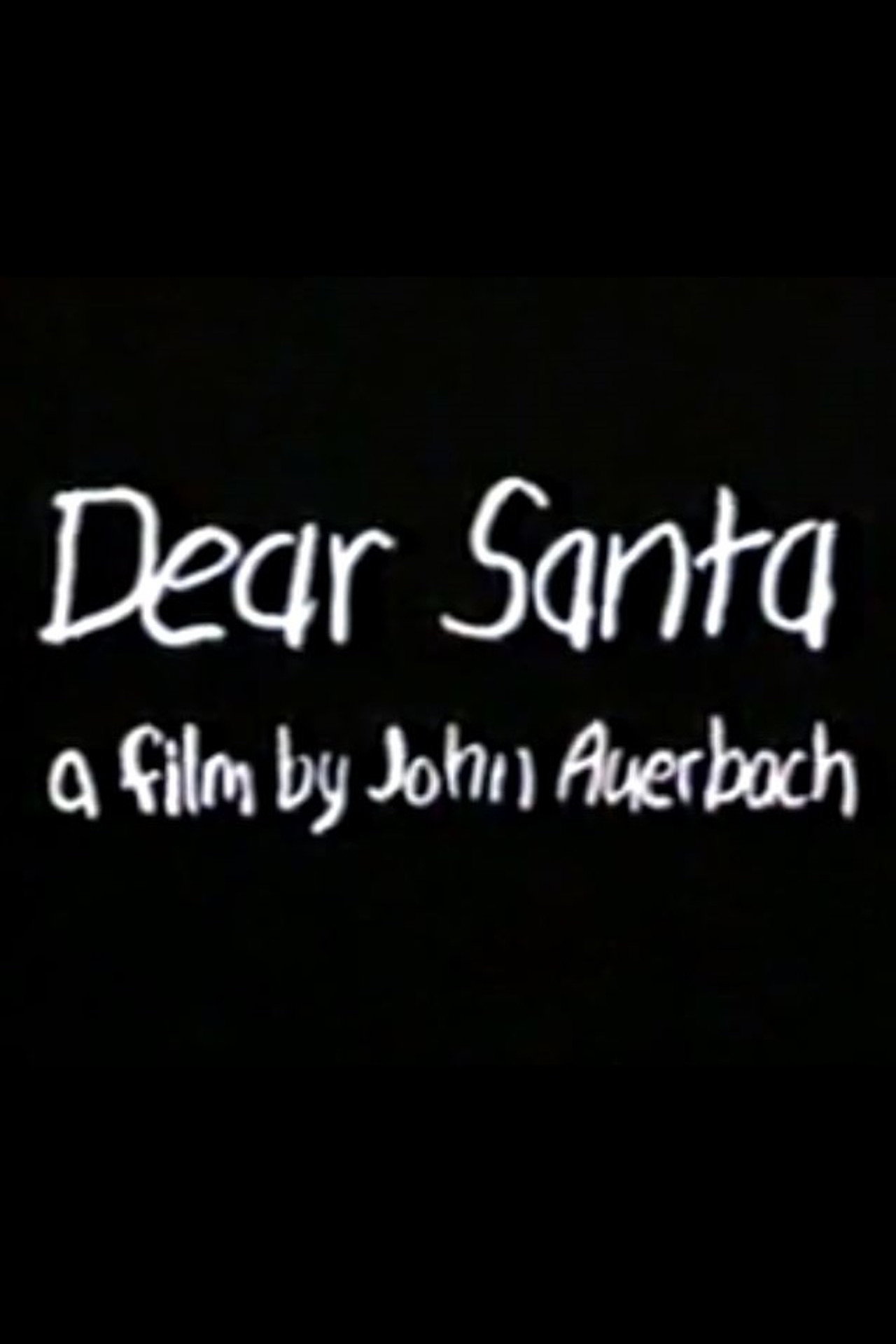 Dear Santa filmaffisch
