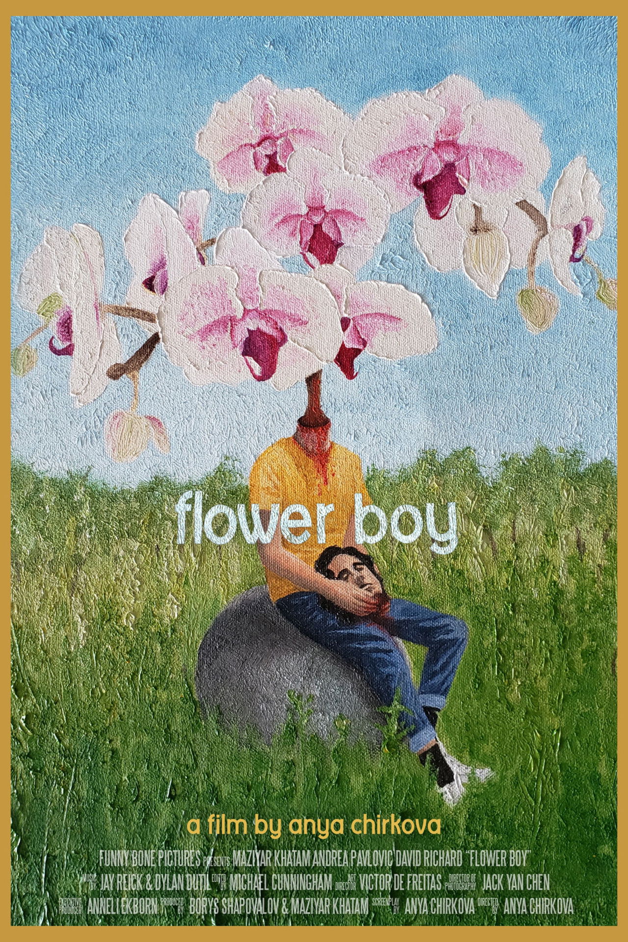 Flower Boy Backdrop
