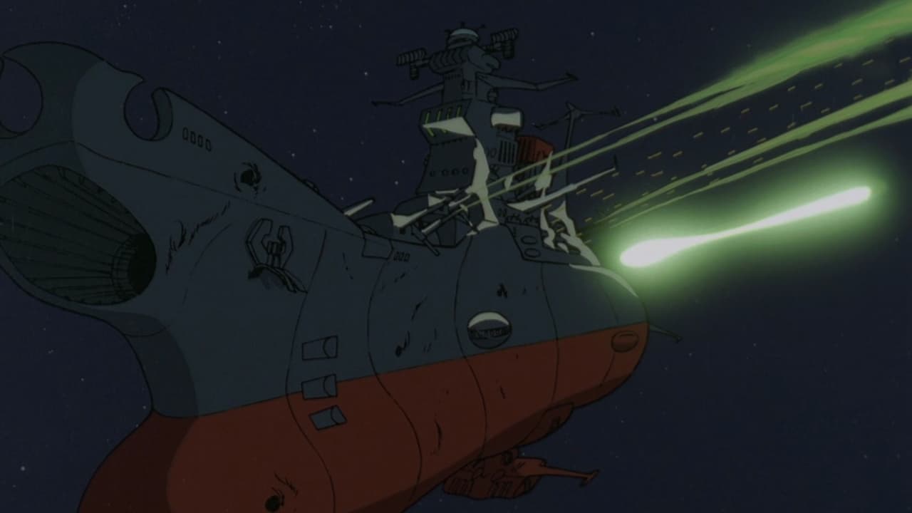 Scen från Farewell to Space Battleship Yamato