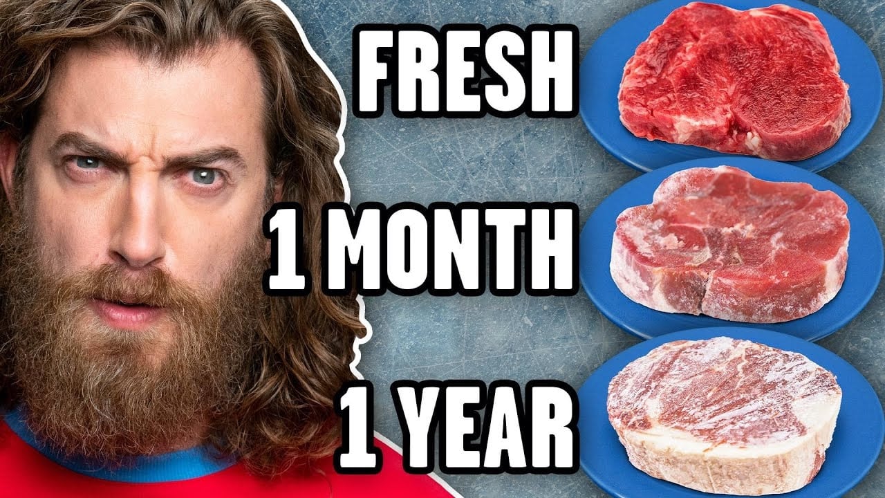 Good Mythical Morning - Season 21 Episode 33 : How Long Does Food Last In The Freezer? Taste Test
