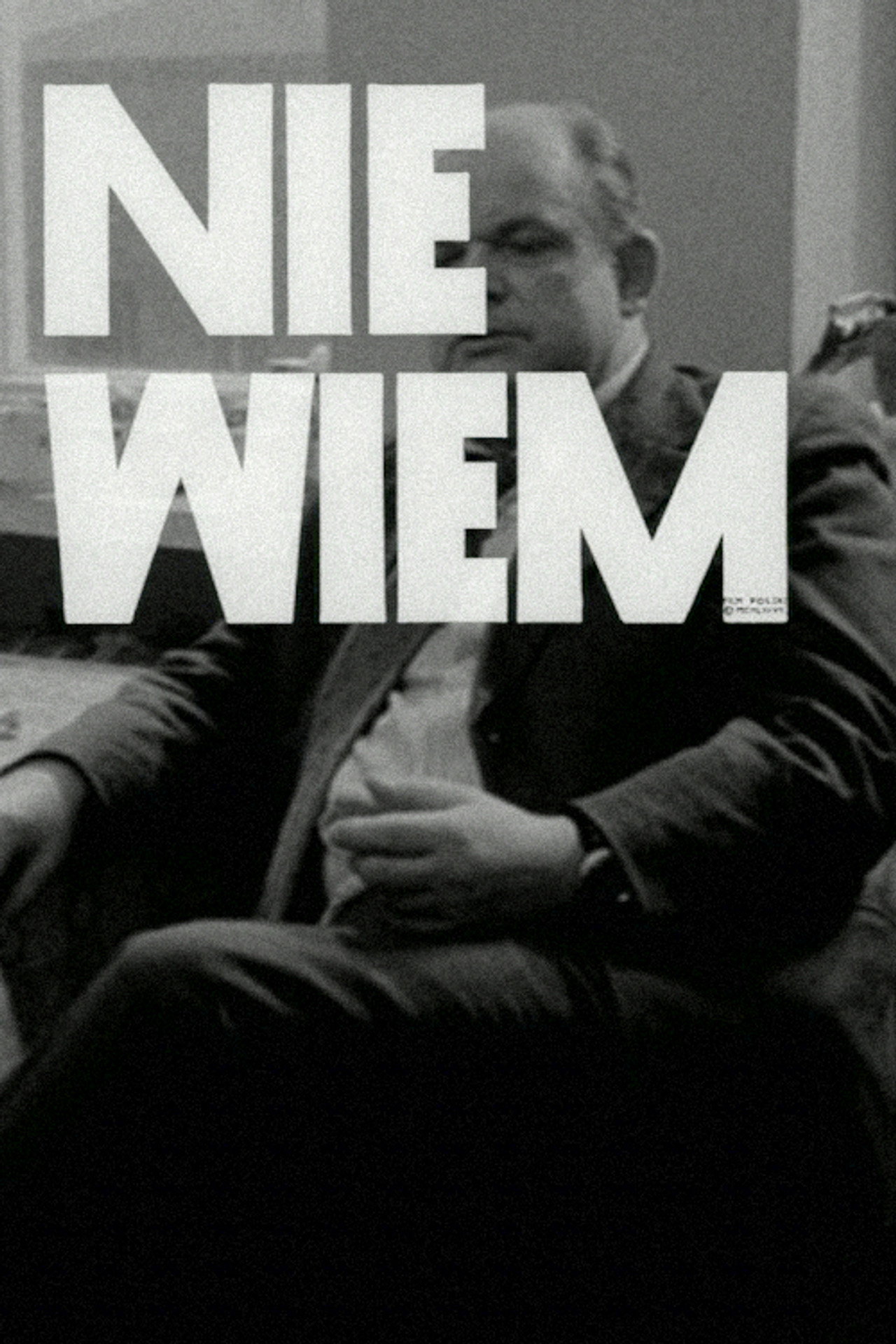 Nie wiem filmaffisch