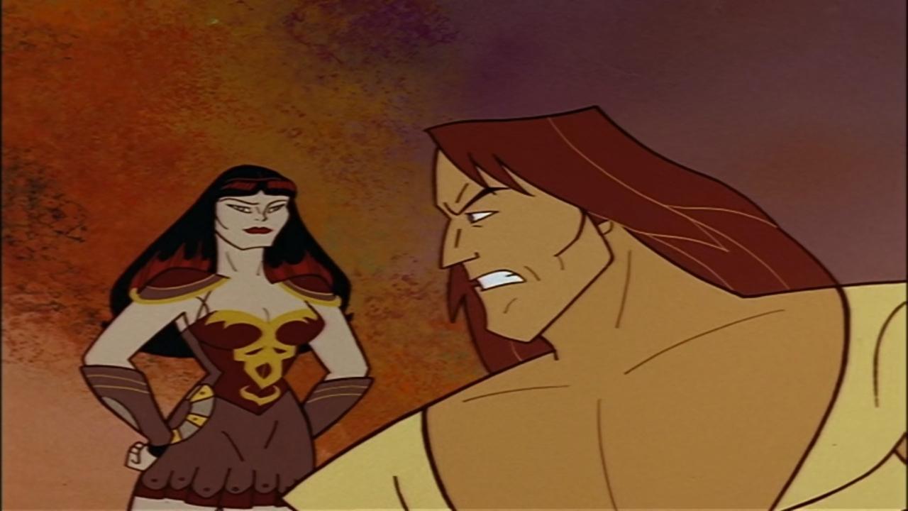 Scen från Hercules and Xena - The Animated Movie: The Battle for Mount Olympus