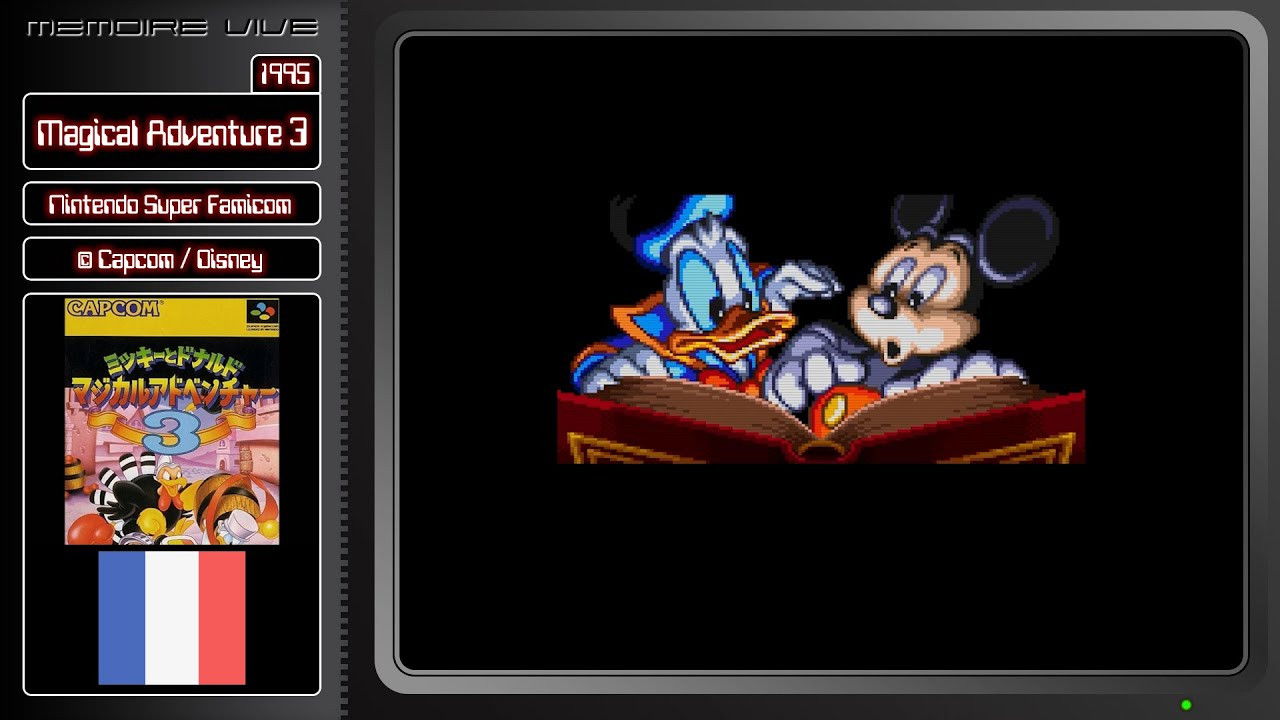 Mémoire Vive 2.0 — Disney Nintendo
