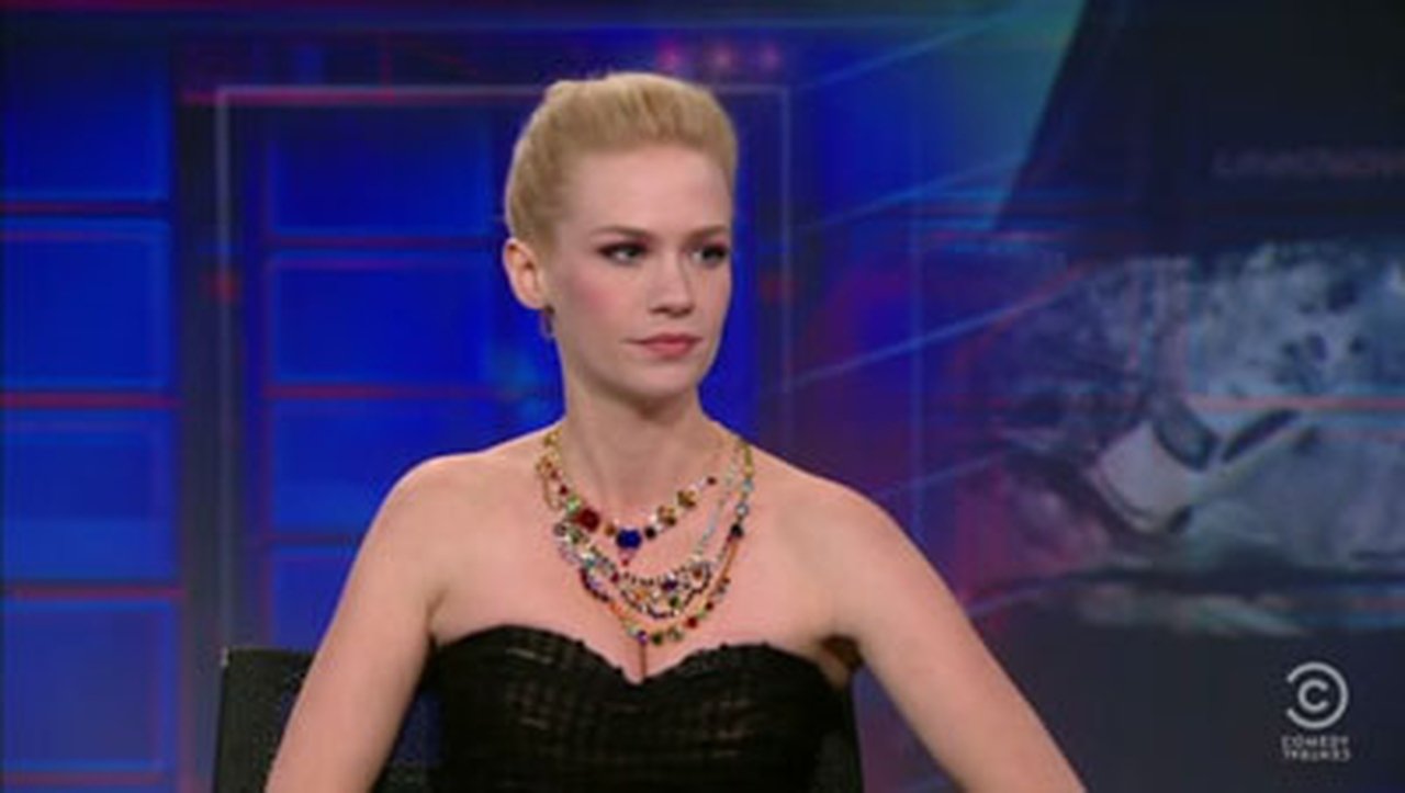 The Daily Show - Season 16 Episode 22 : January Jones