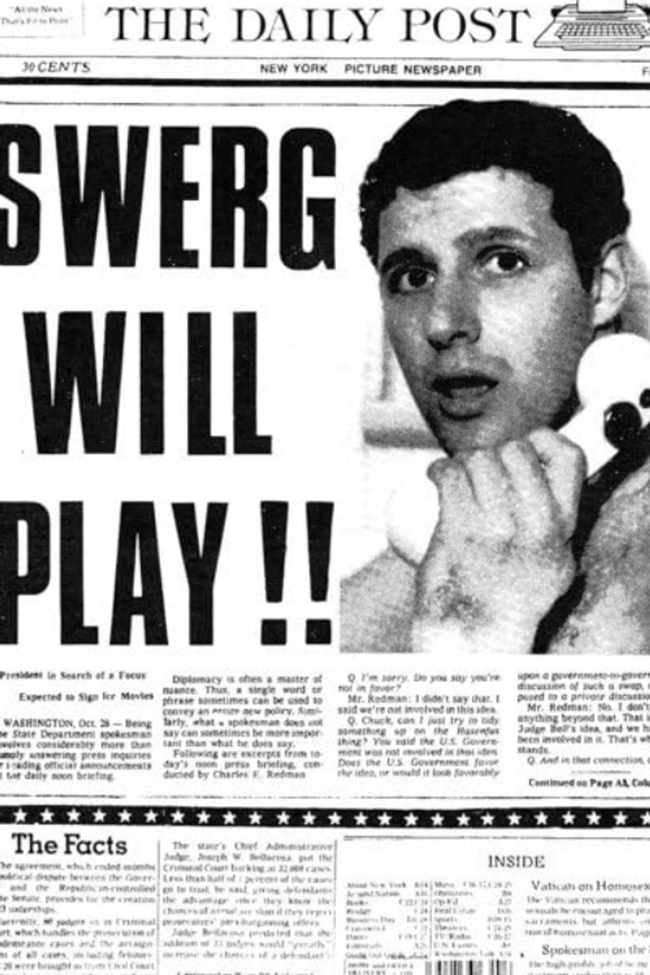 Harold Swerg Backdrop