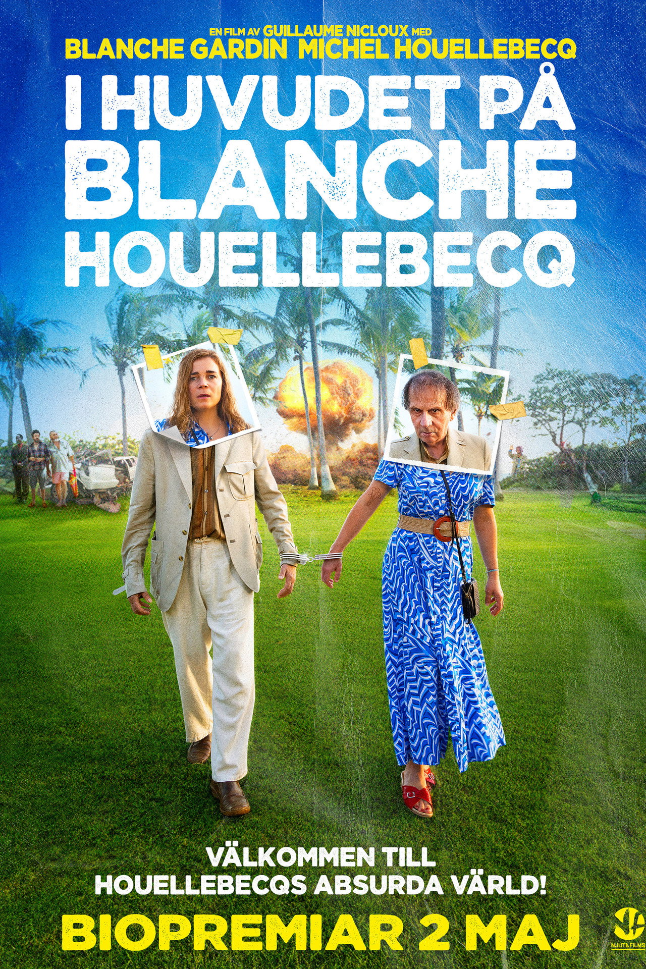 I huvudet på Blanche Houellebecq filmaffisch