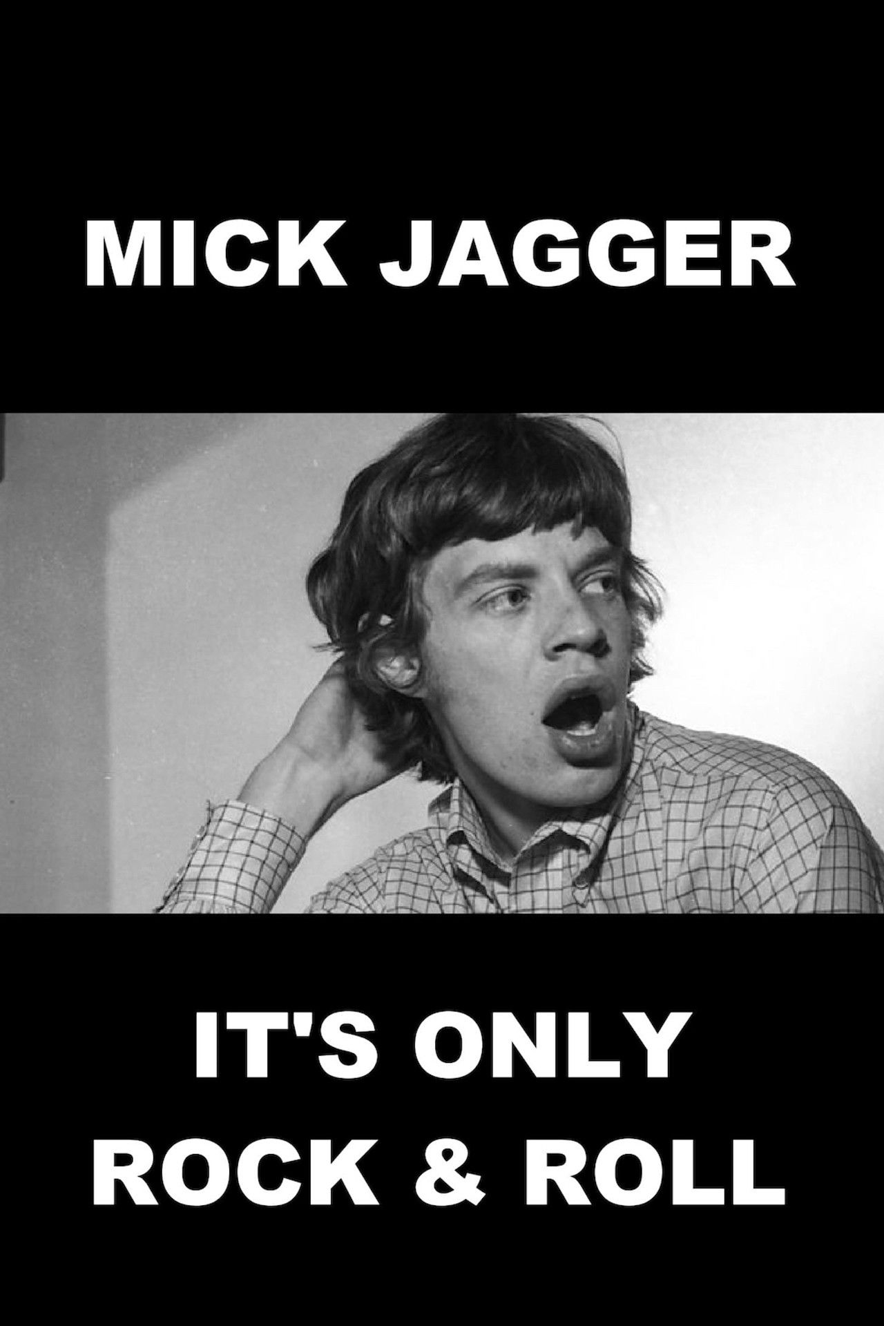 Mick Jagger - Whistle Test Special: It's Only Rock and Roll Backdrop
