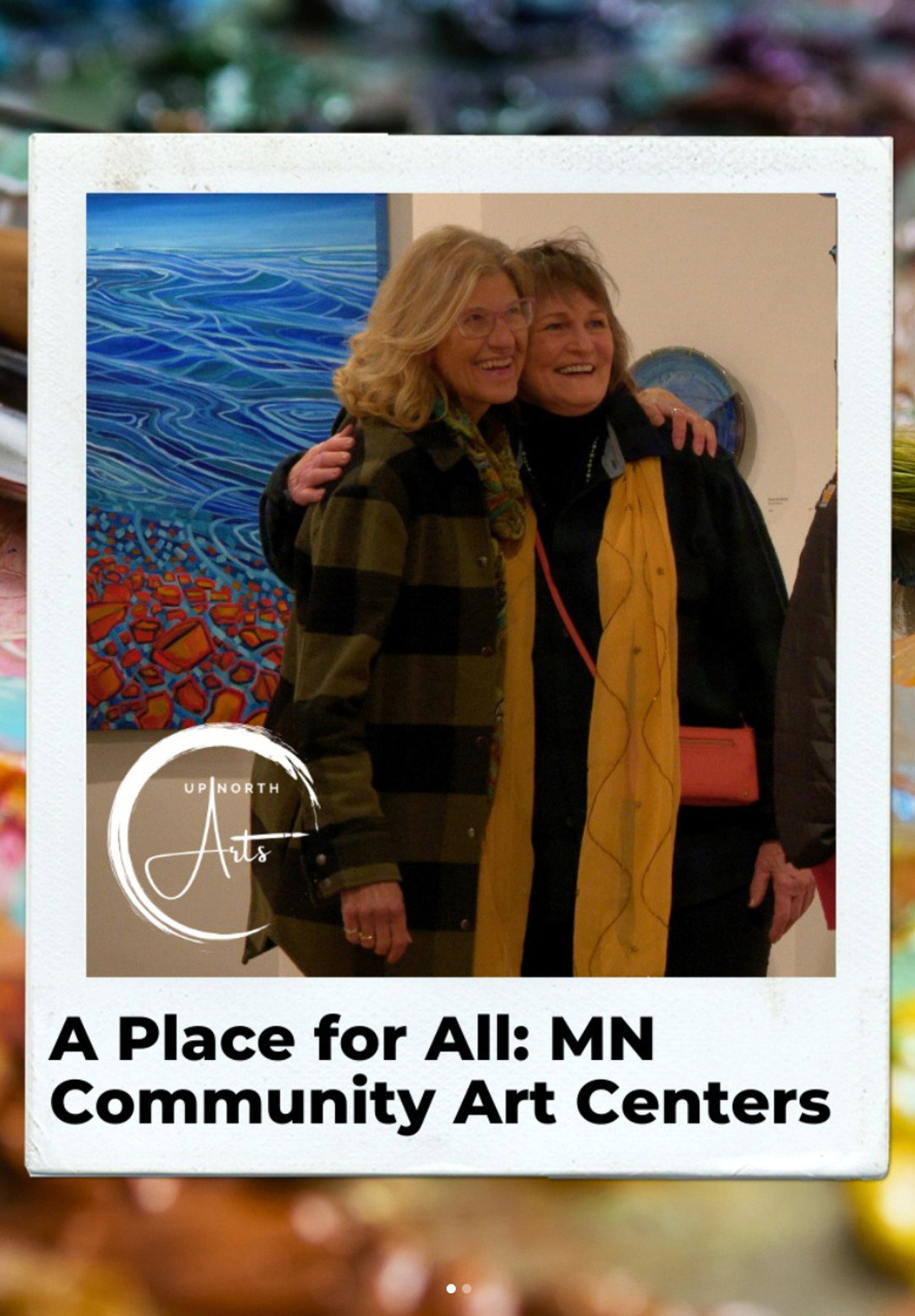 A Place For All: MN Community Art Centers poster