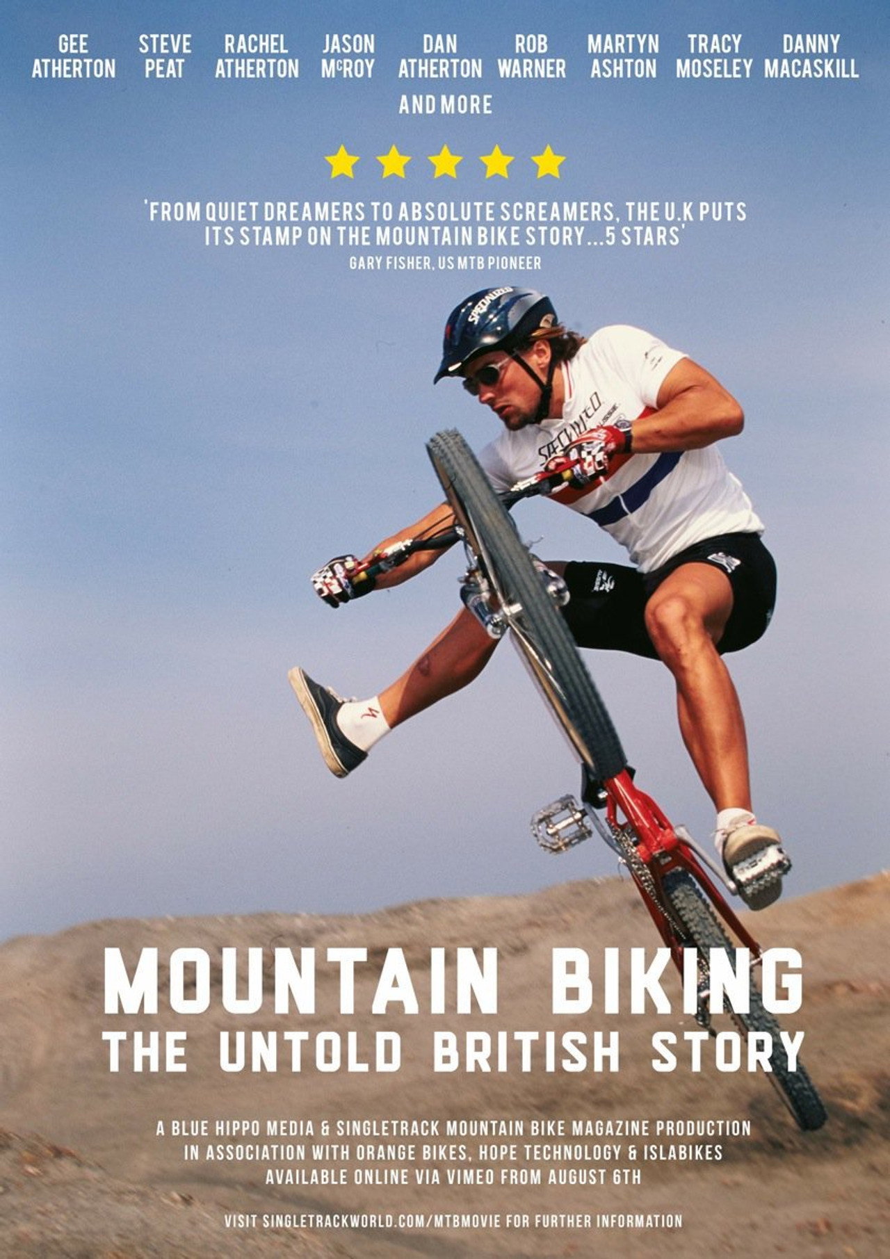 Mountain Biking: The Untold British Story filmaffisch