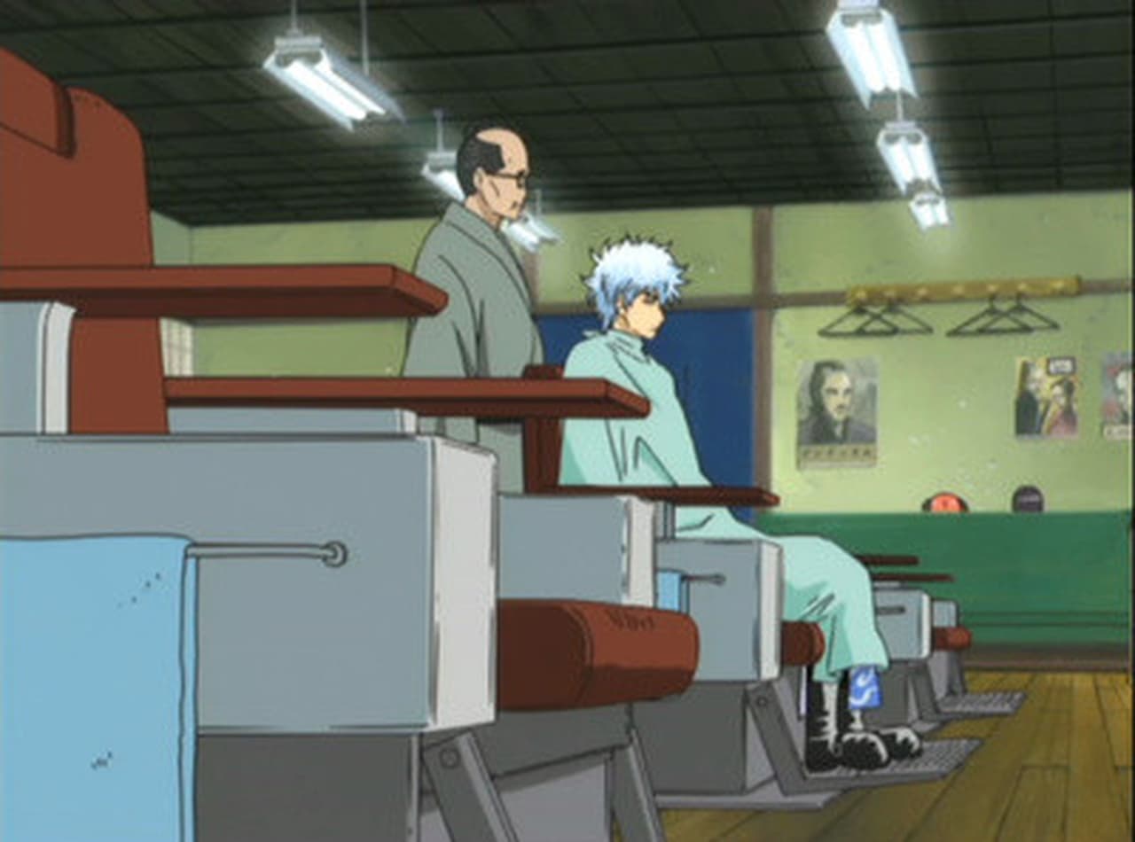 Gintama - Season 4 Episode 1 : A Conversation With a Barber During a Haircut is The Most Pointless Thing in The World