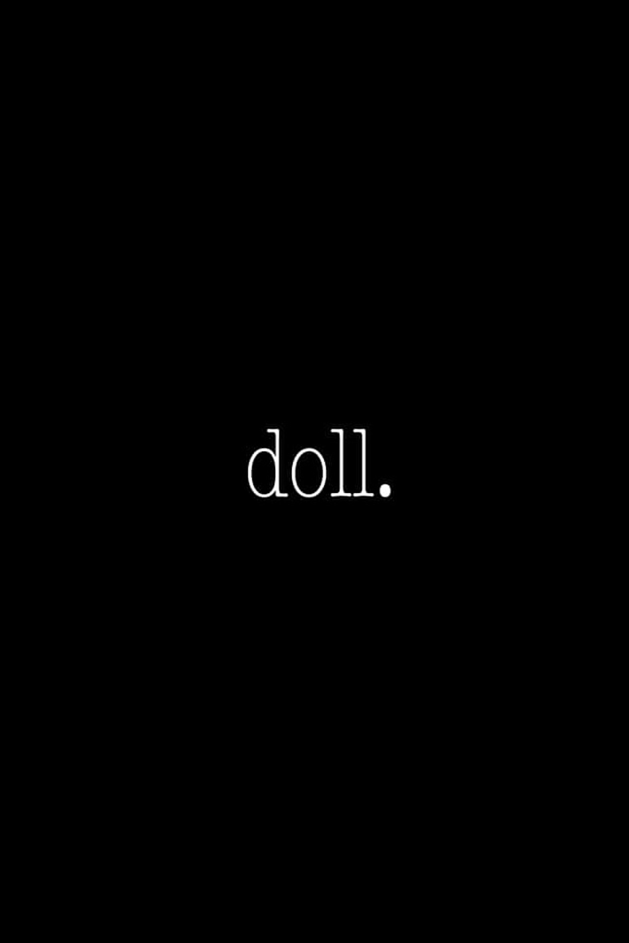 doll. Backdrop