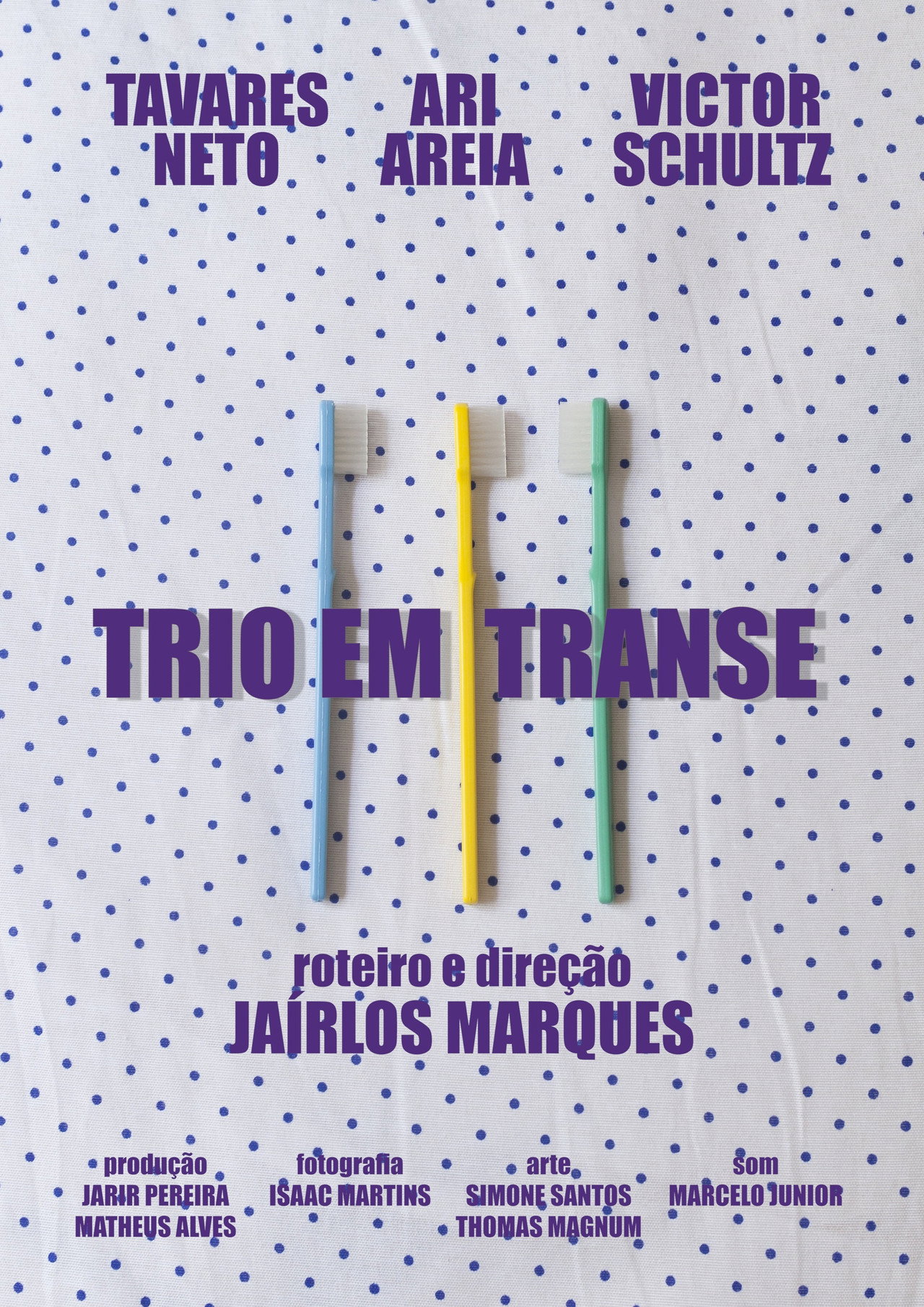 Trio em Transe filmaffisch