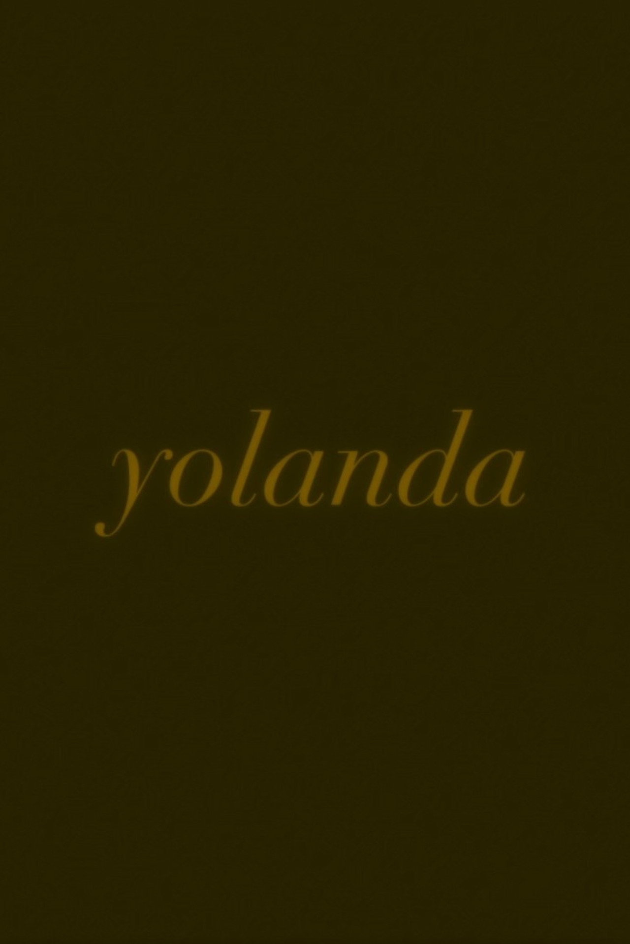Yolanda filmaffisch