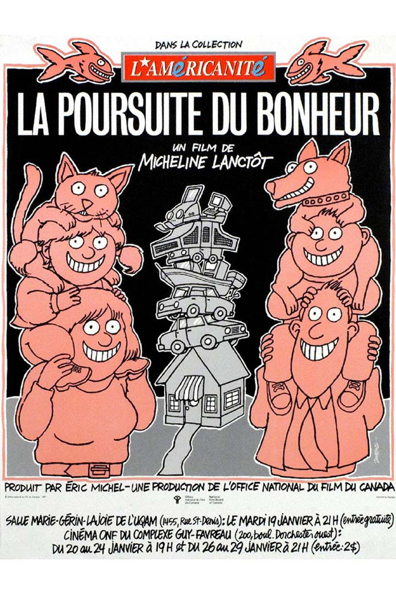 La poursuite du bonheur filmaffisch
