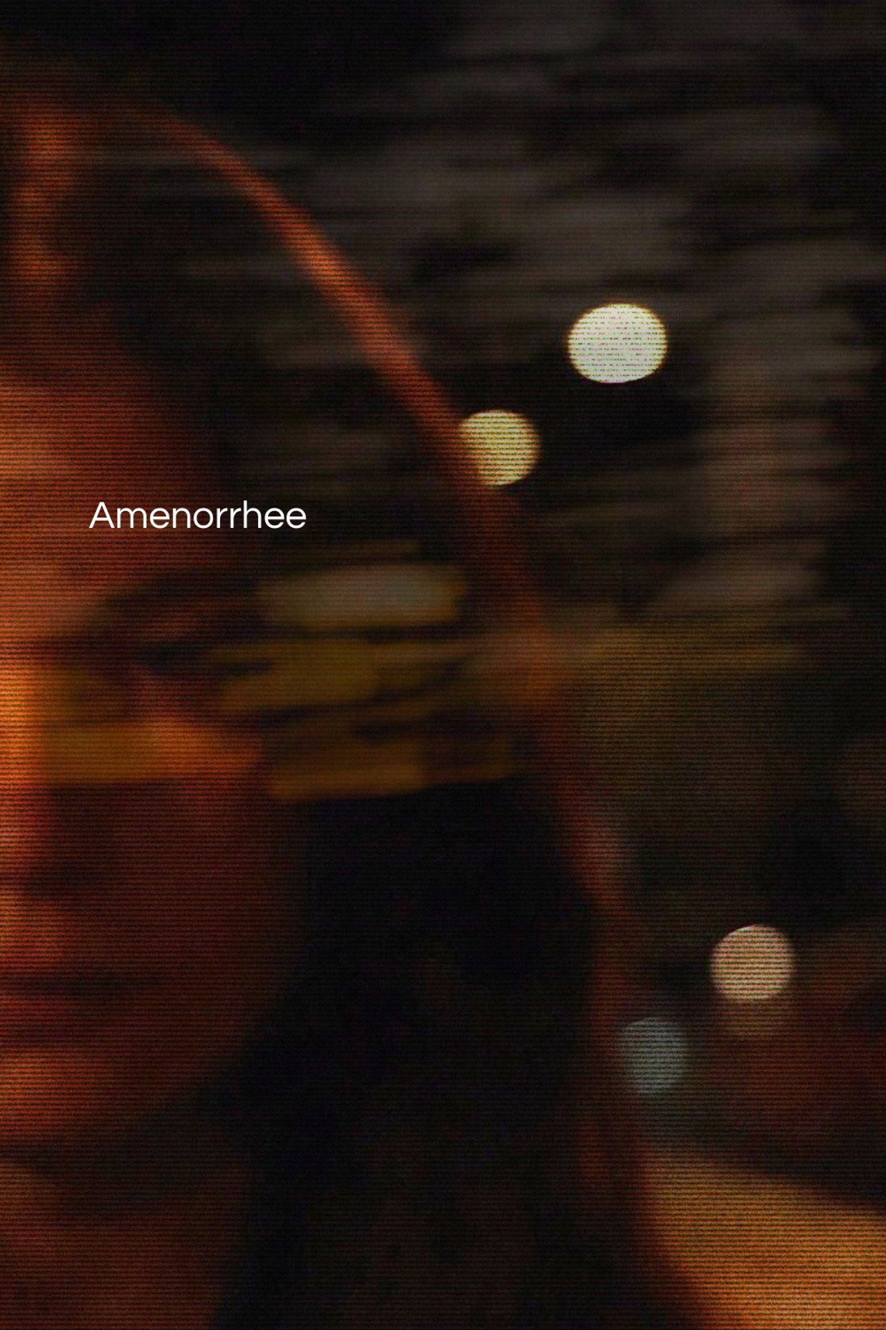 Amenorrhee filmaffisch