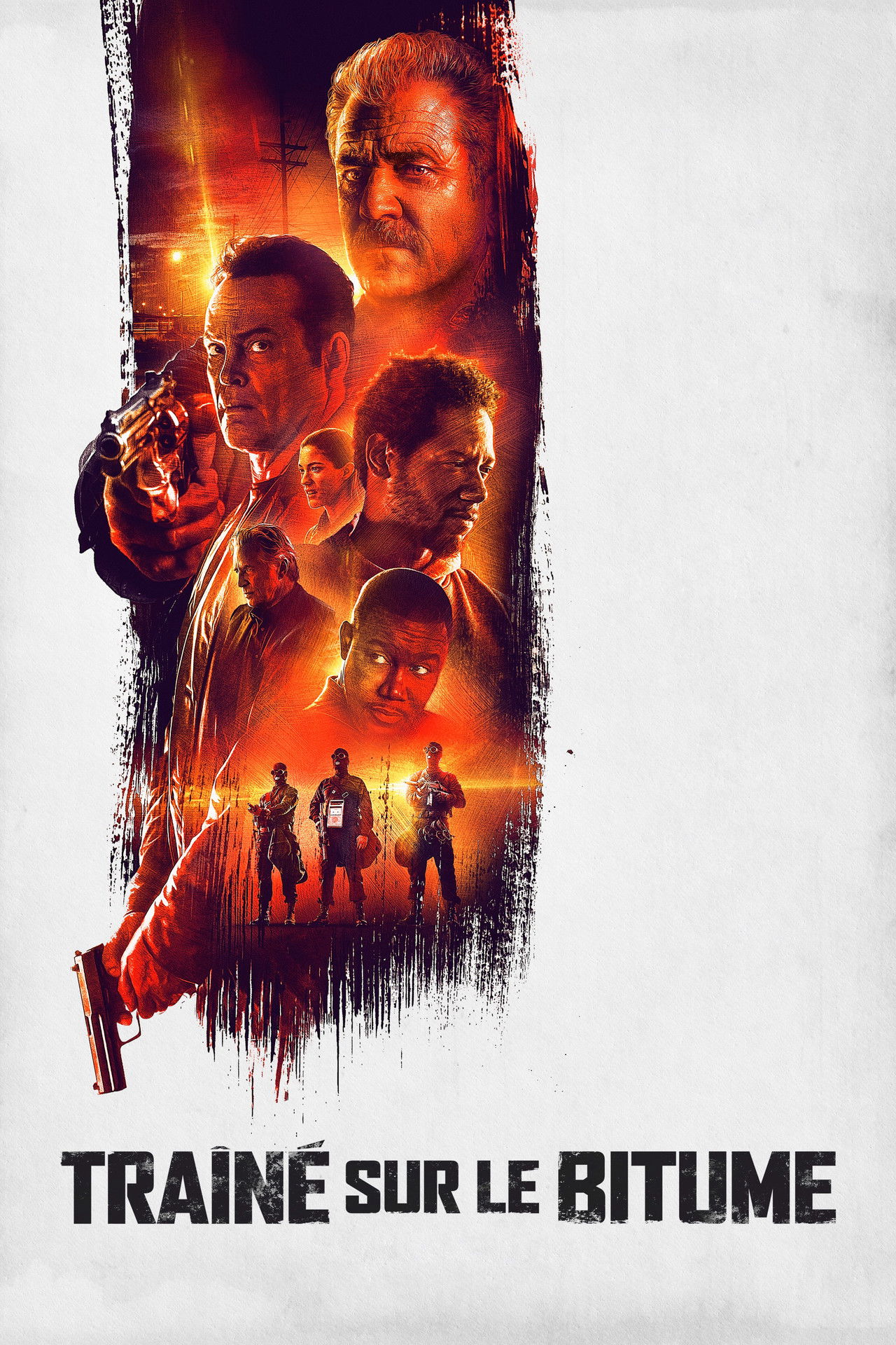 Traîné sur le bitume poster