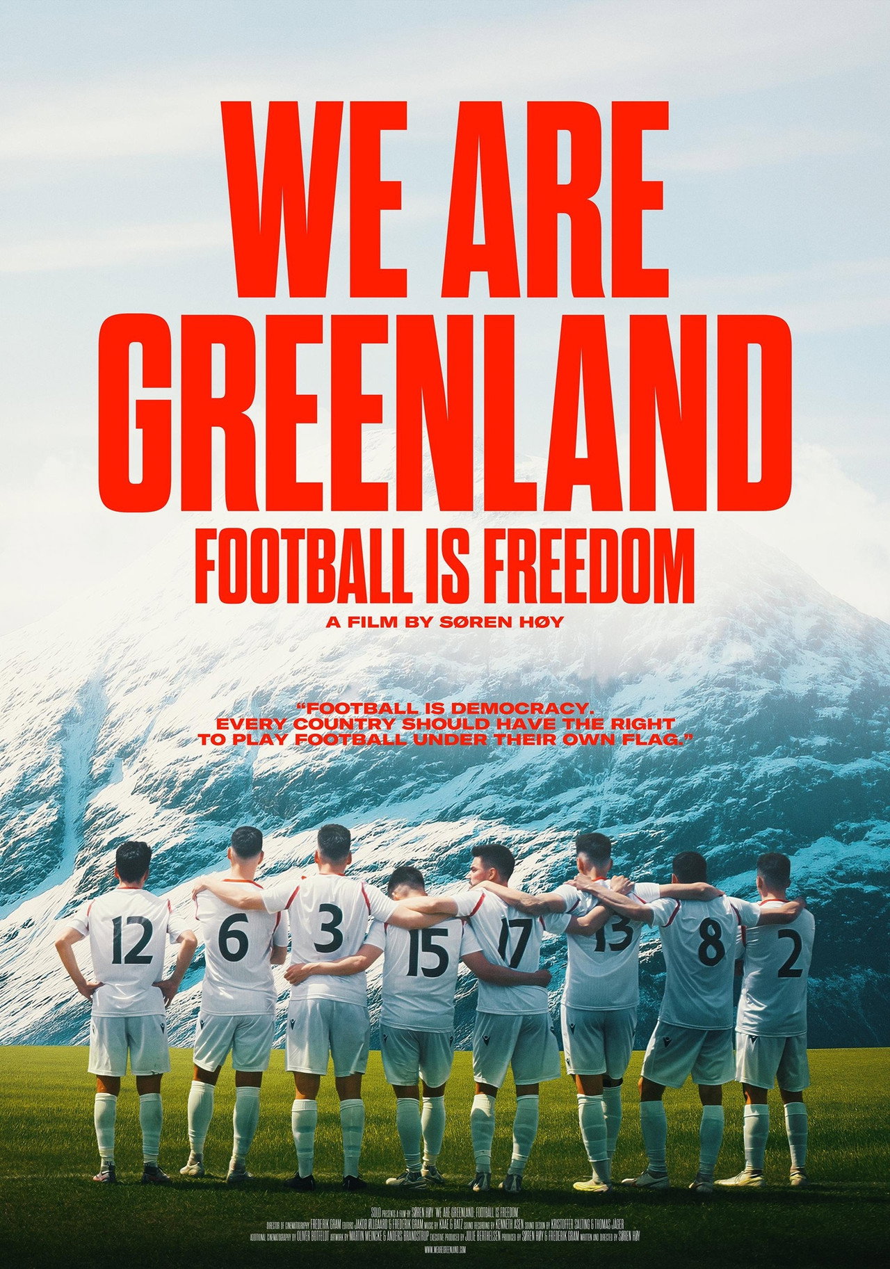 We are Greenland: Football Is Freedom poster