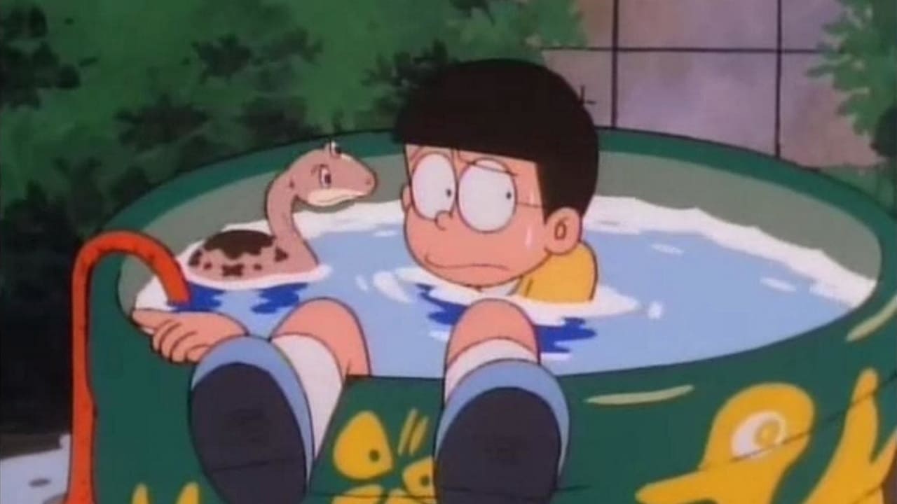 Scen från Doraemon: Nobita's Dinosaur