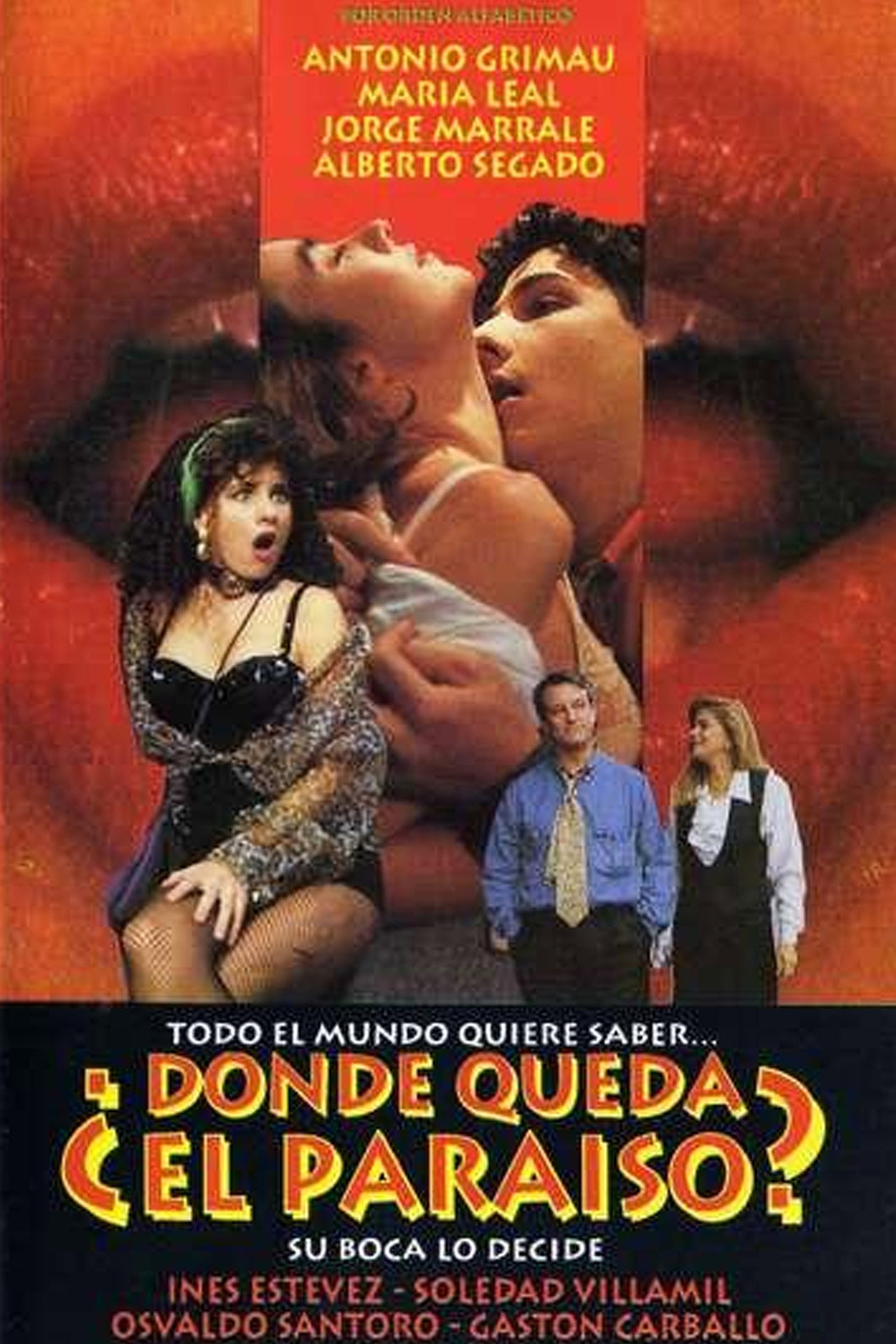 ¿Dónde queda el paraíso? filmaffisch