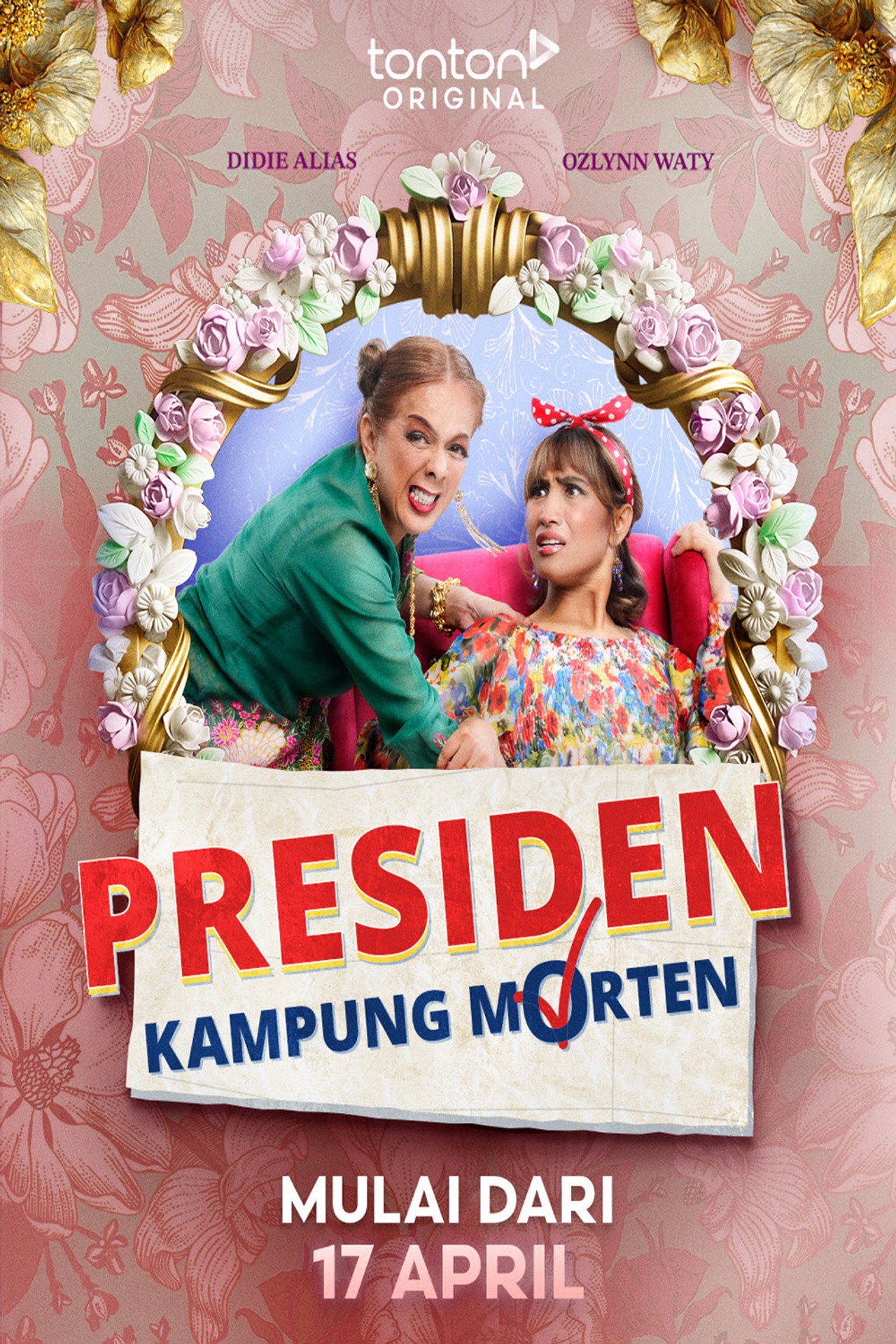 Presiden Kampung Morten affisch