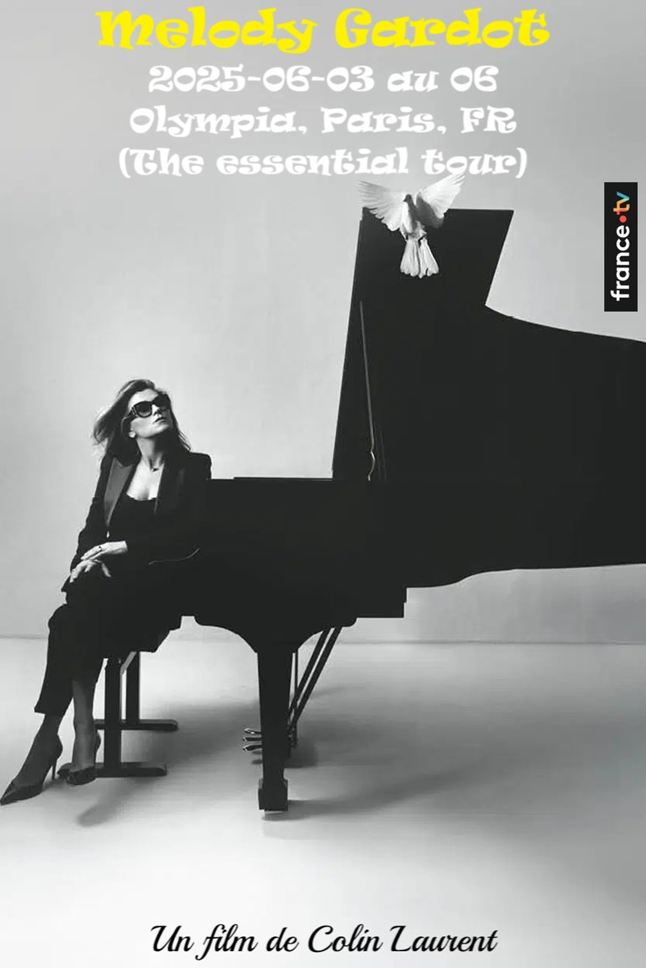 Melody Gardot 2025-06-03 au 06 Olympia, Paris, FR (The essential tour) filmaffisch