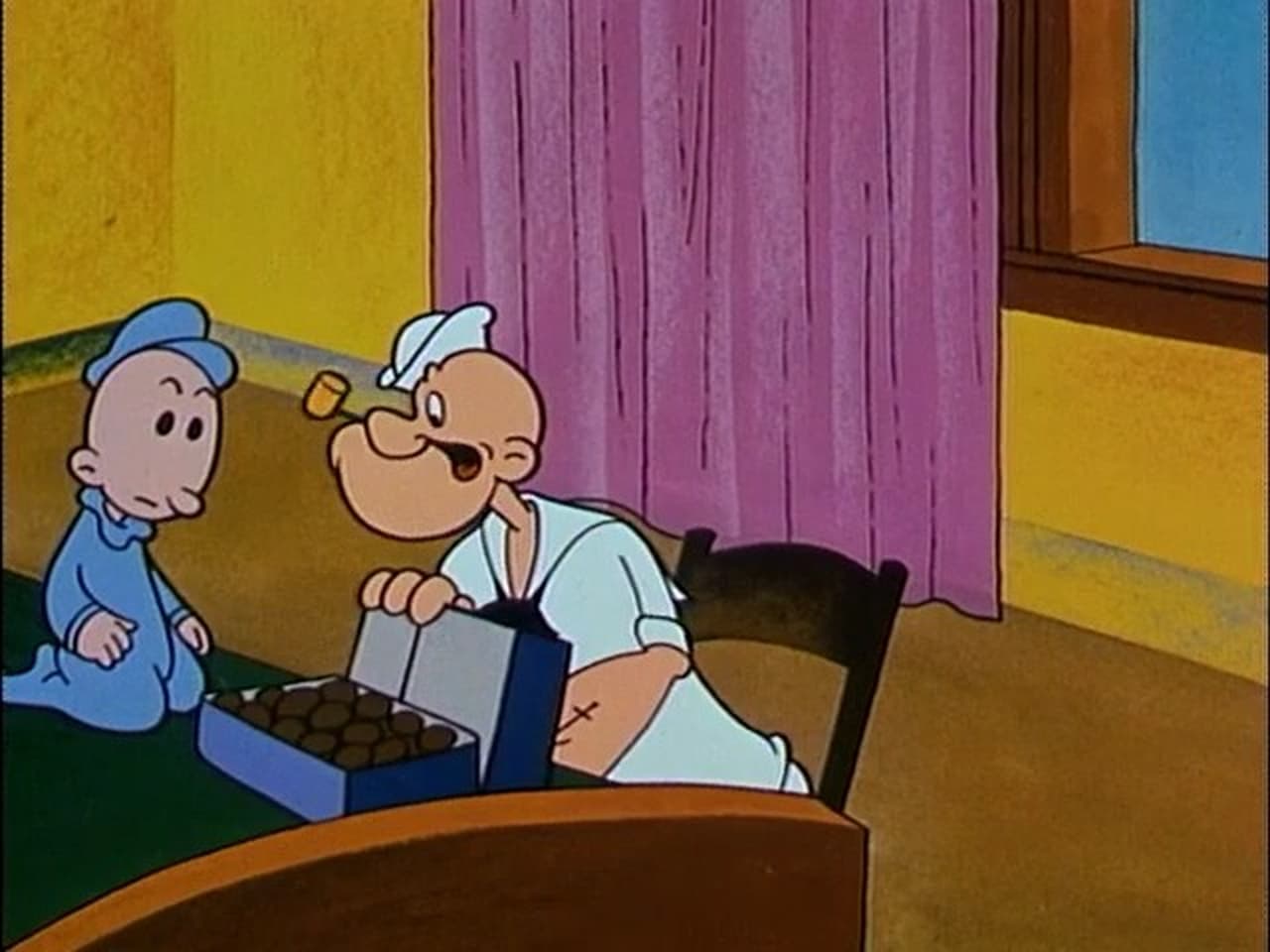 Popeye the Sailor - Season 1 Episode 21 : Interrupted Lullaby