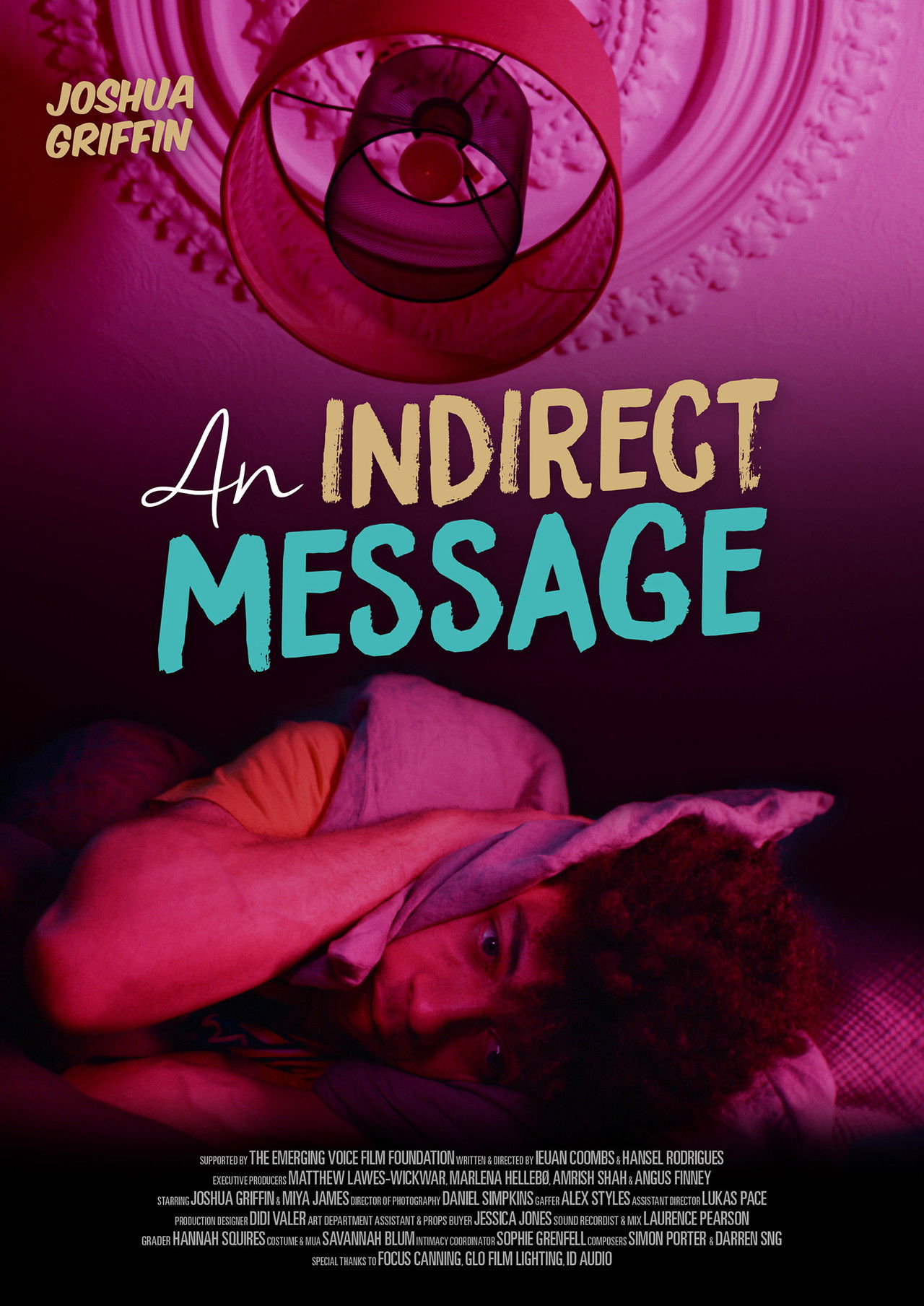 An Indirect Message Backdrop
