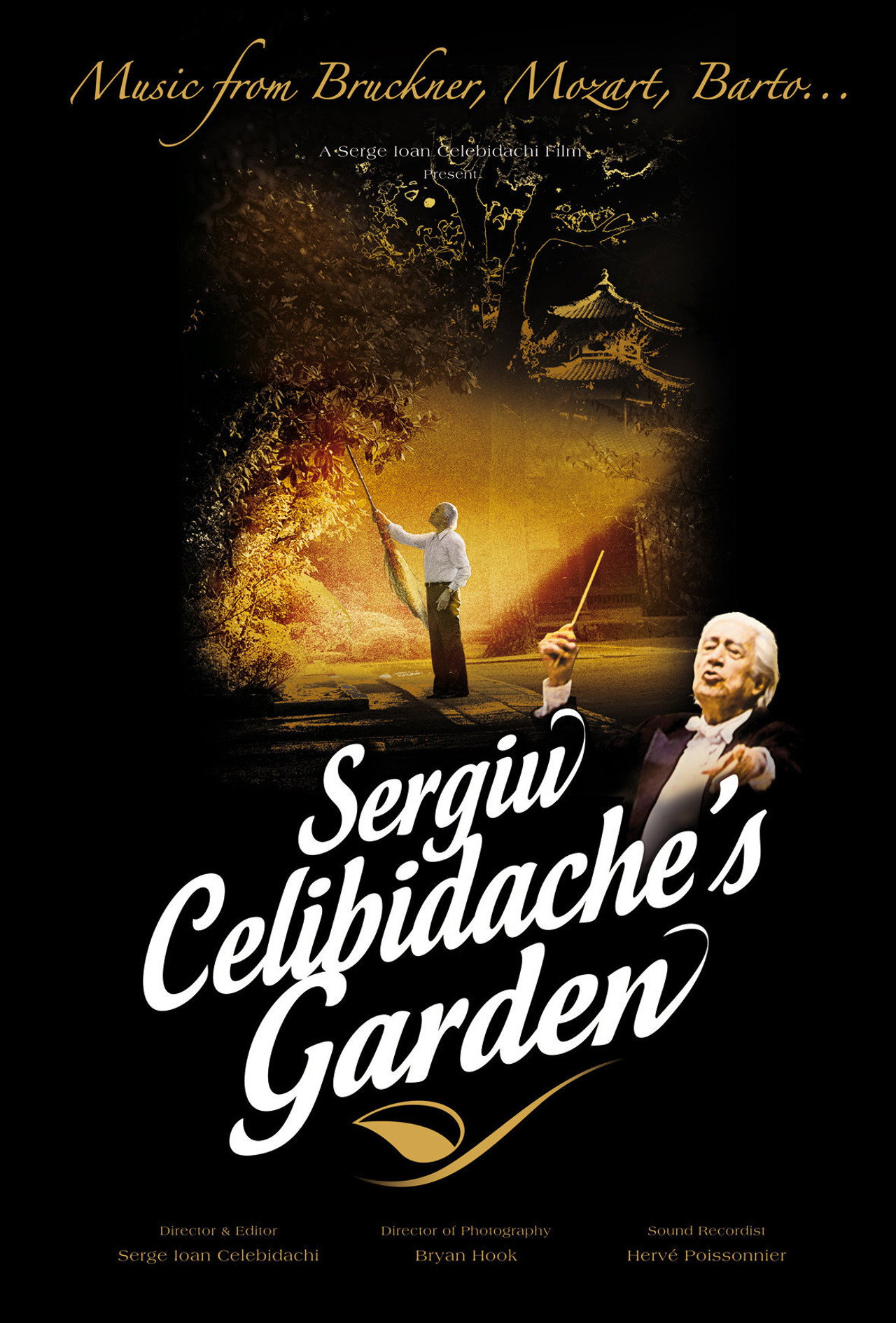 Le jardin de Celibidache filmaffisch
