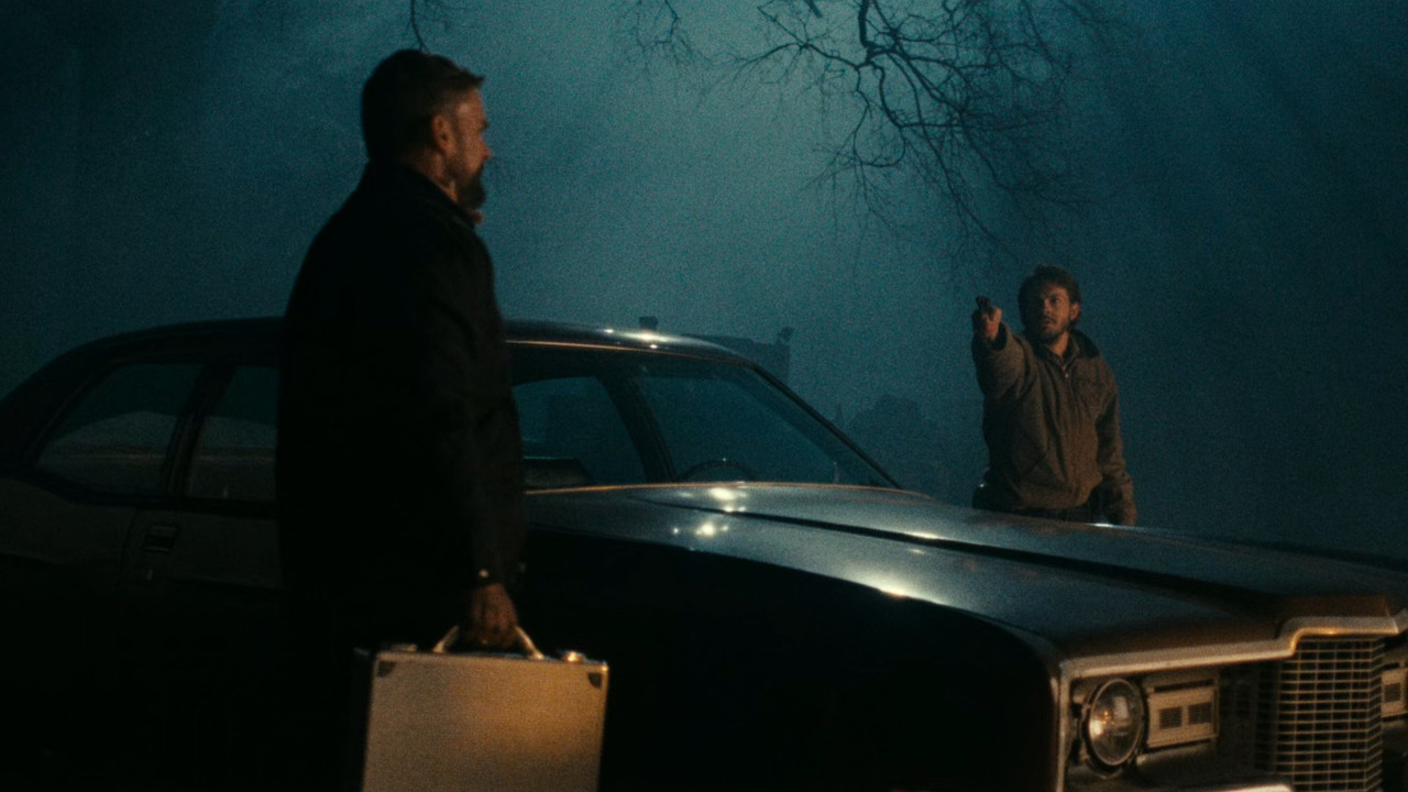 Cinematic still from the movie Bad Man