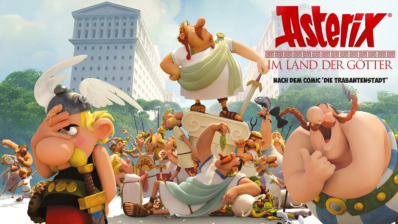 Asterix: The Mansions of the Gods background