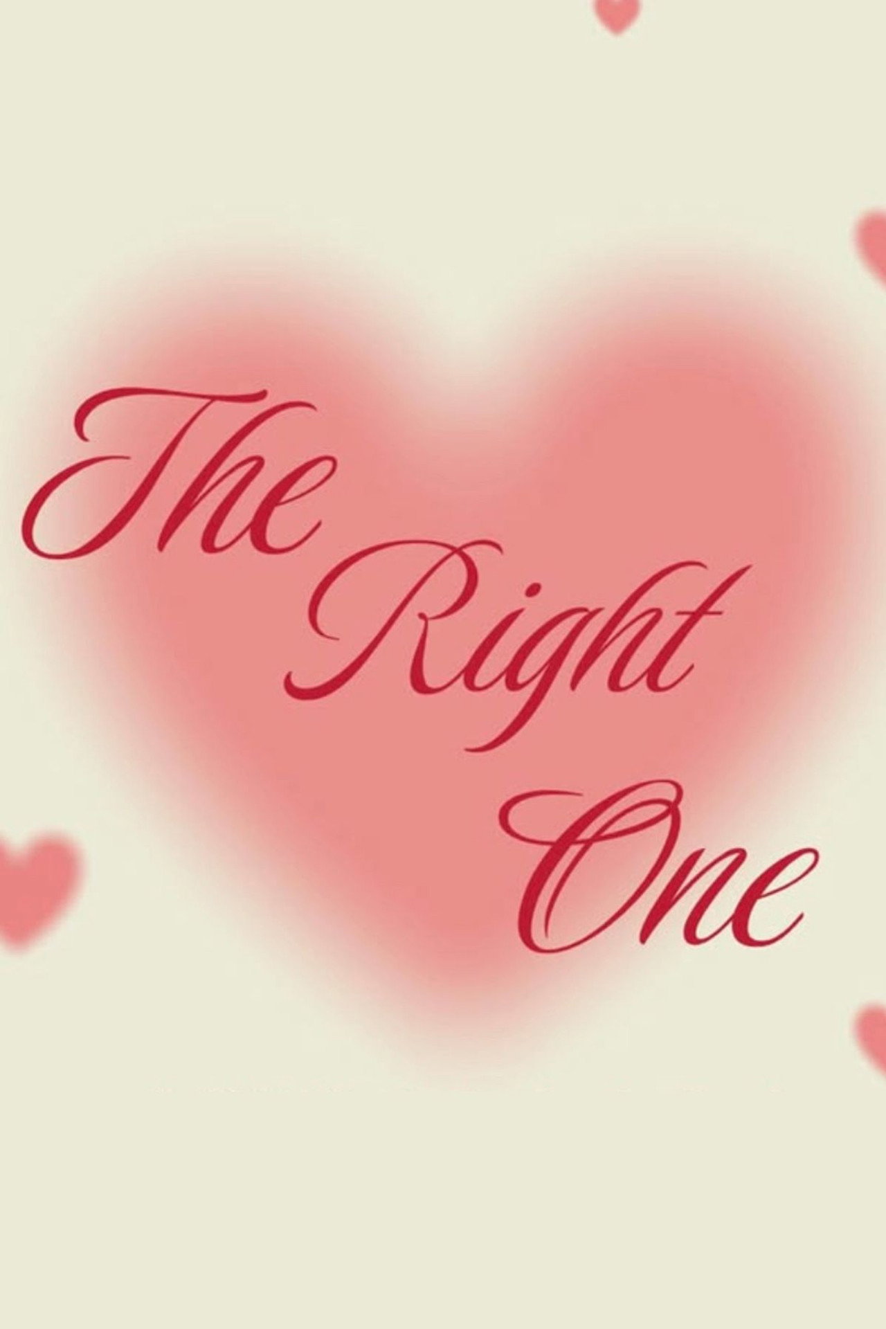 The Right One filmaffisch