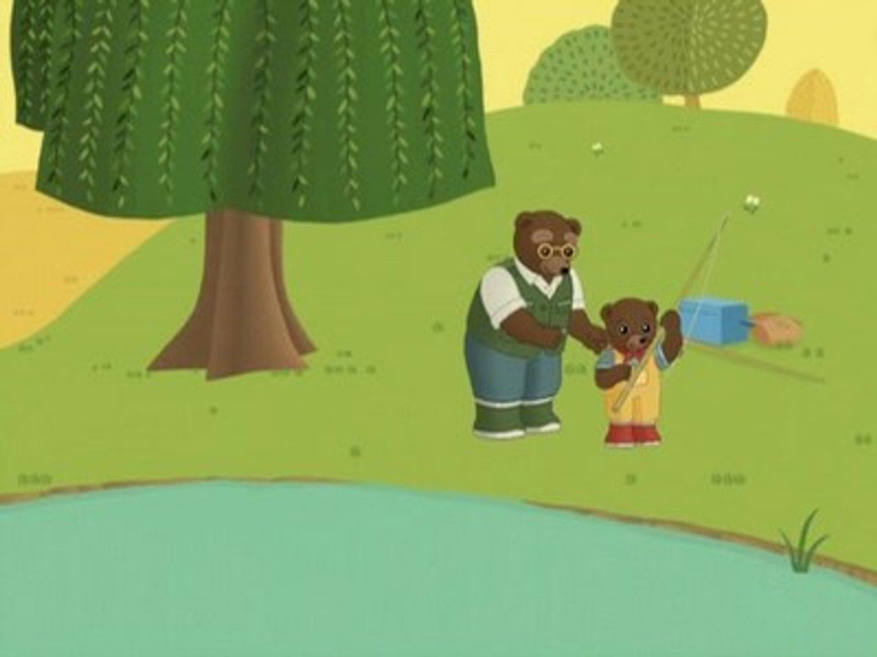Les Aventures de Petit Ours Brun — Petit Ours Brun va à la pêche