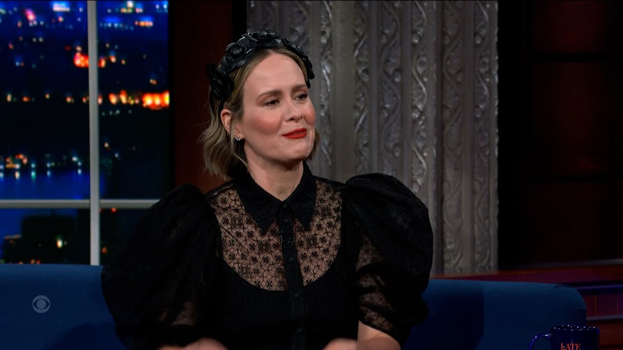 The Late Show with Stephen Colbert - Season 7 Episode 3 : Sarah Paulson, Kacey Musgraves