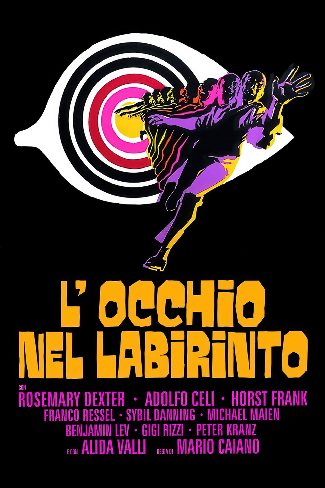 L'occhio nel labirinto filmaffisch