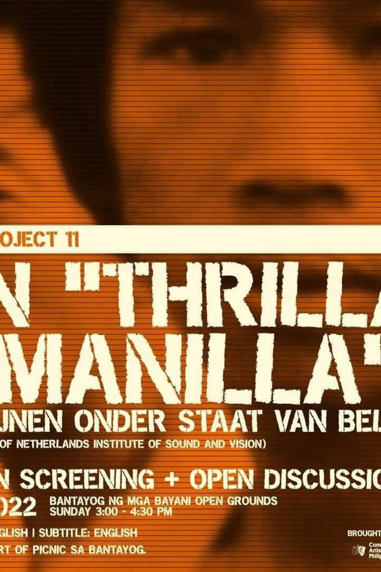 Een Thrilla in Manila: De Filipijnen Onder Staat Van Beleg Backdrop