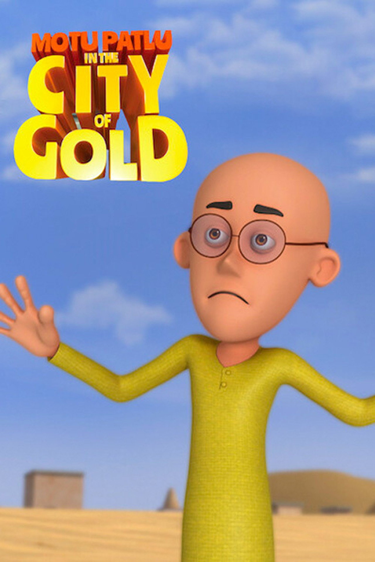 Motu Patlu in the City of Gold filmaffisch