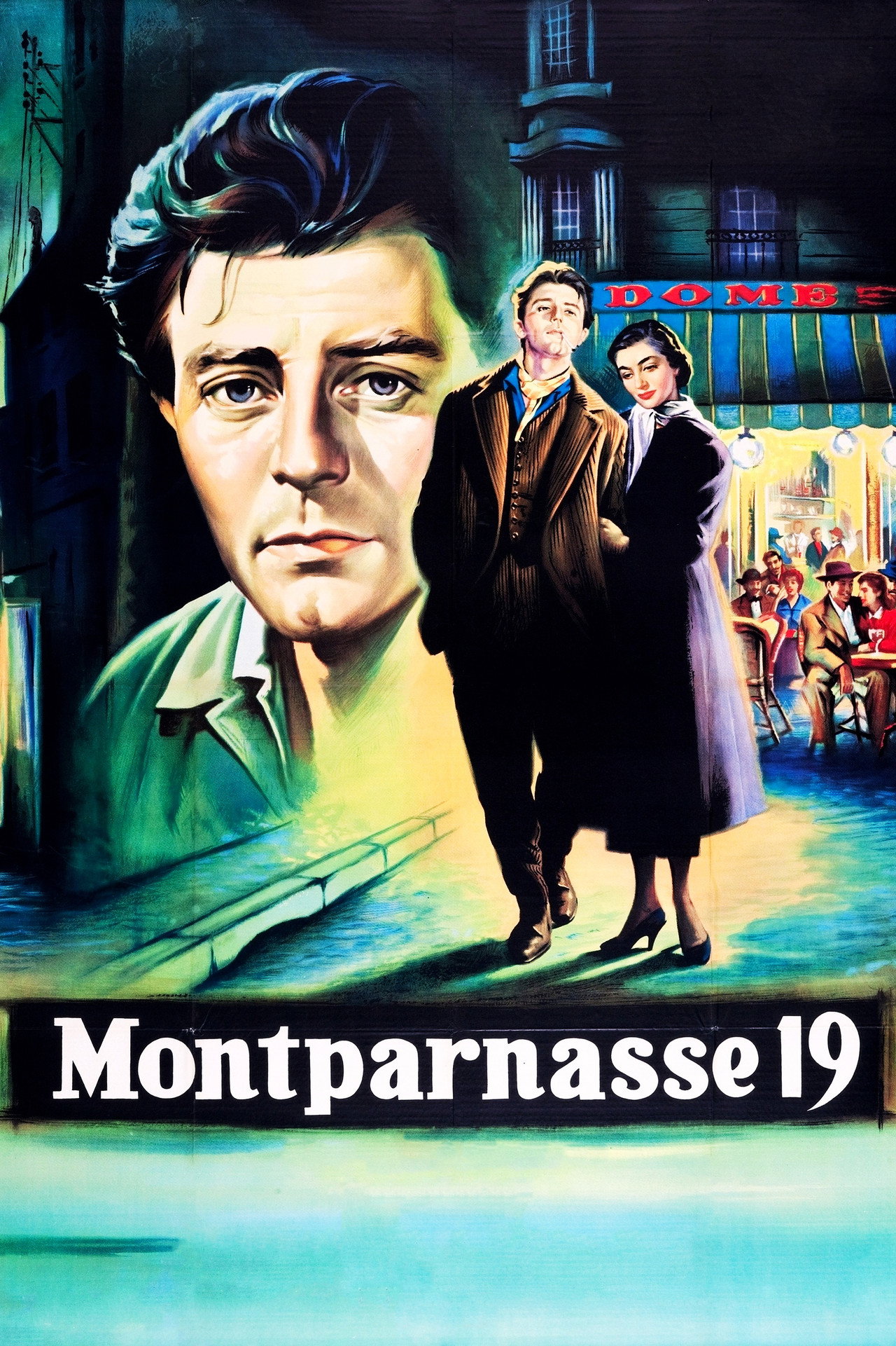Les Amants de Montparnasse filmaffisch