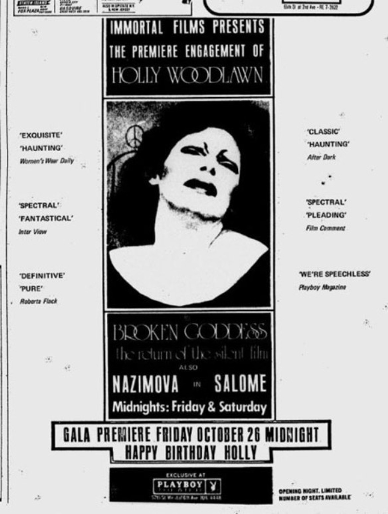 Broken Goddess Backdrop