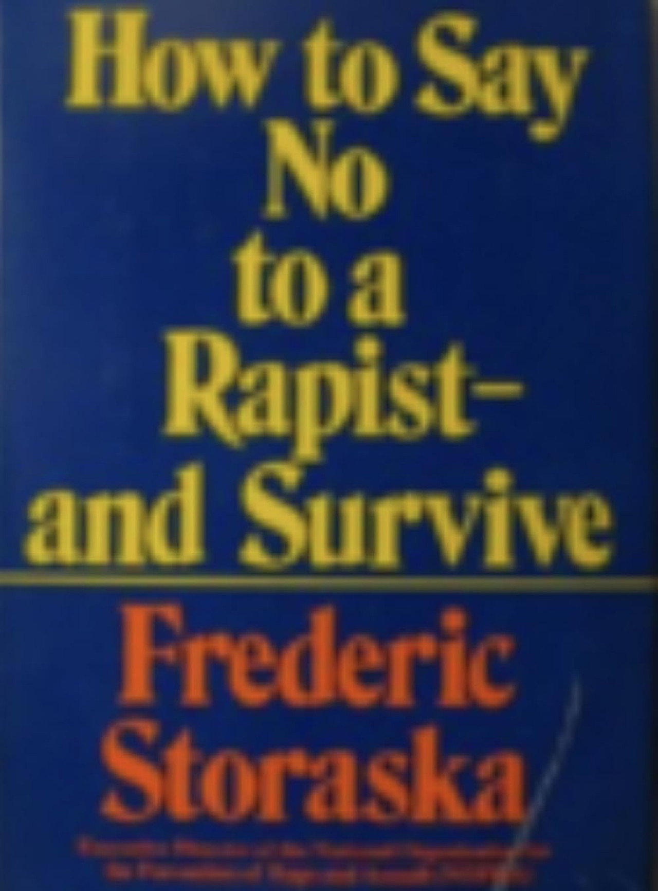 How to Say 'No' to a Rapist... and Survive filmaffisch