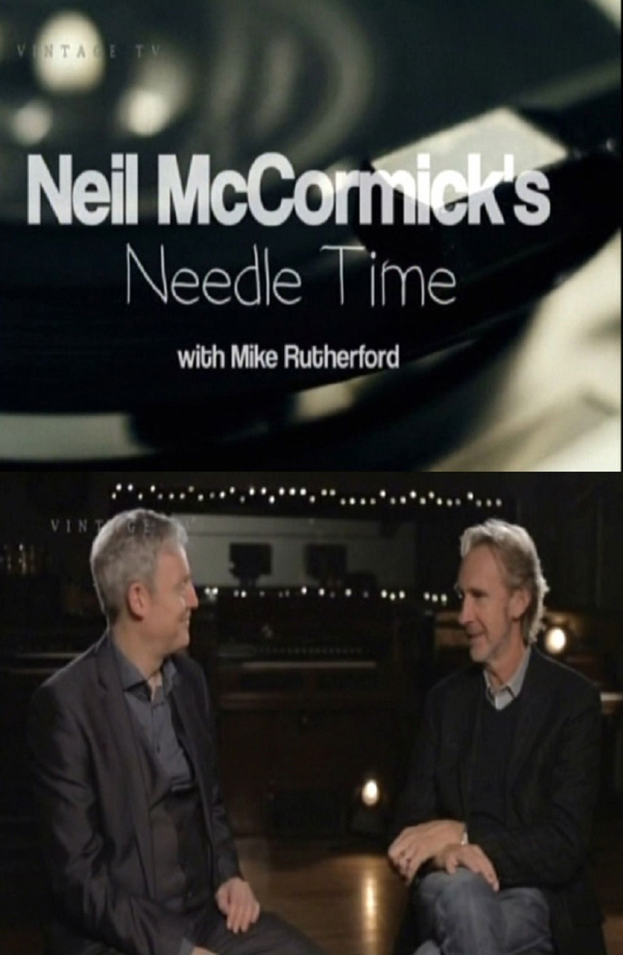 Neil McCormick's Needle Time with Mike Rutherford Backdrop