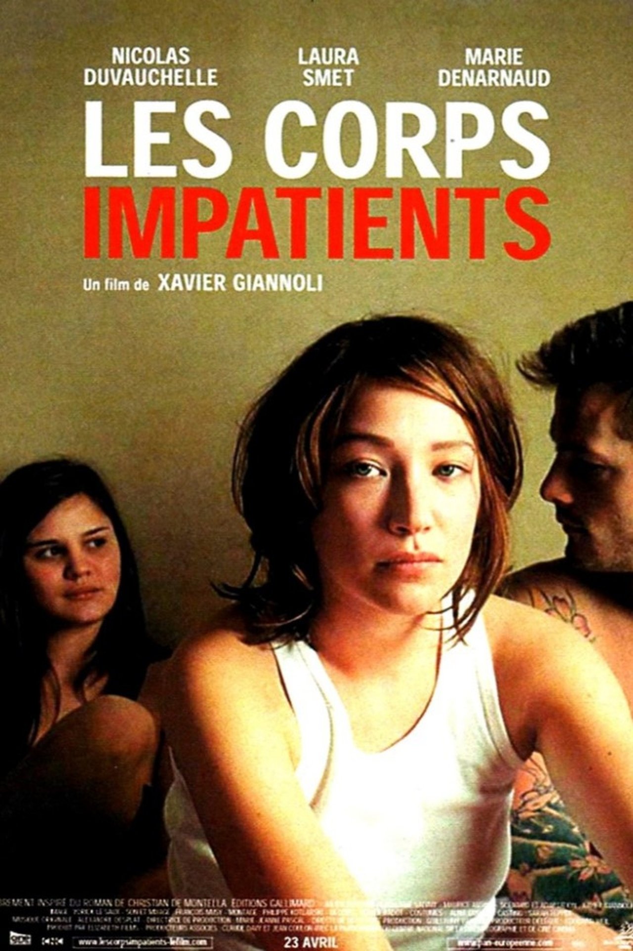Les Corps impatients poster