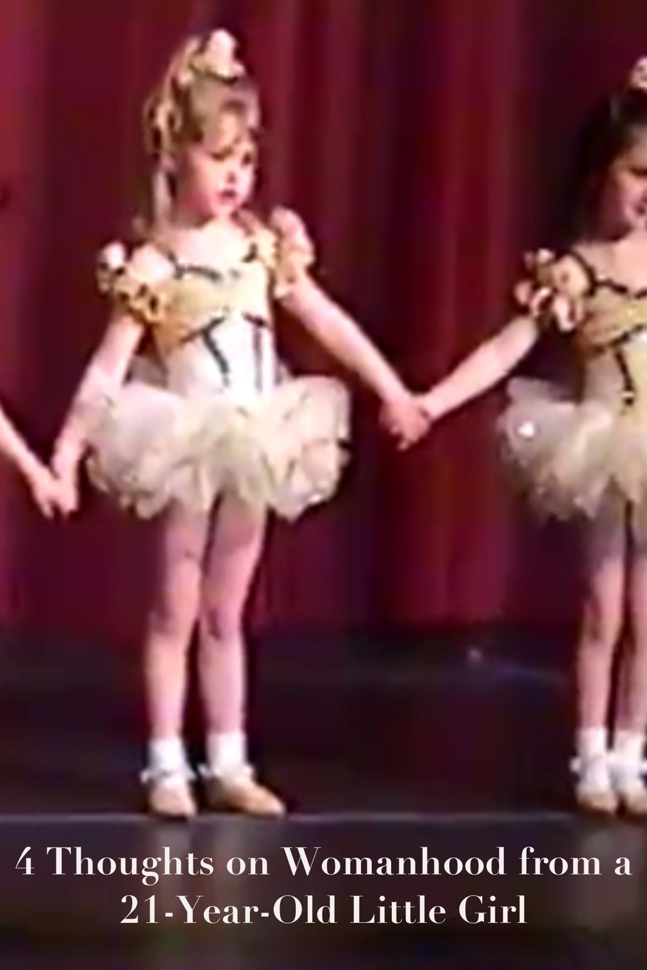 4 Thoughts on Womanhood from a 21-Year-Old Little Girl Backdrop