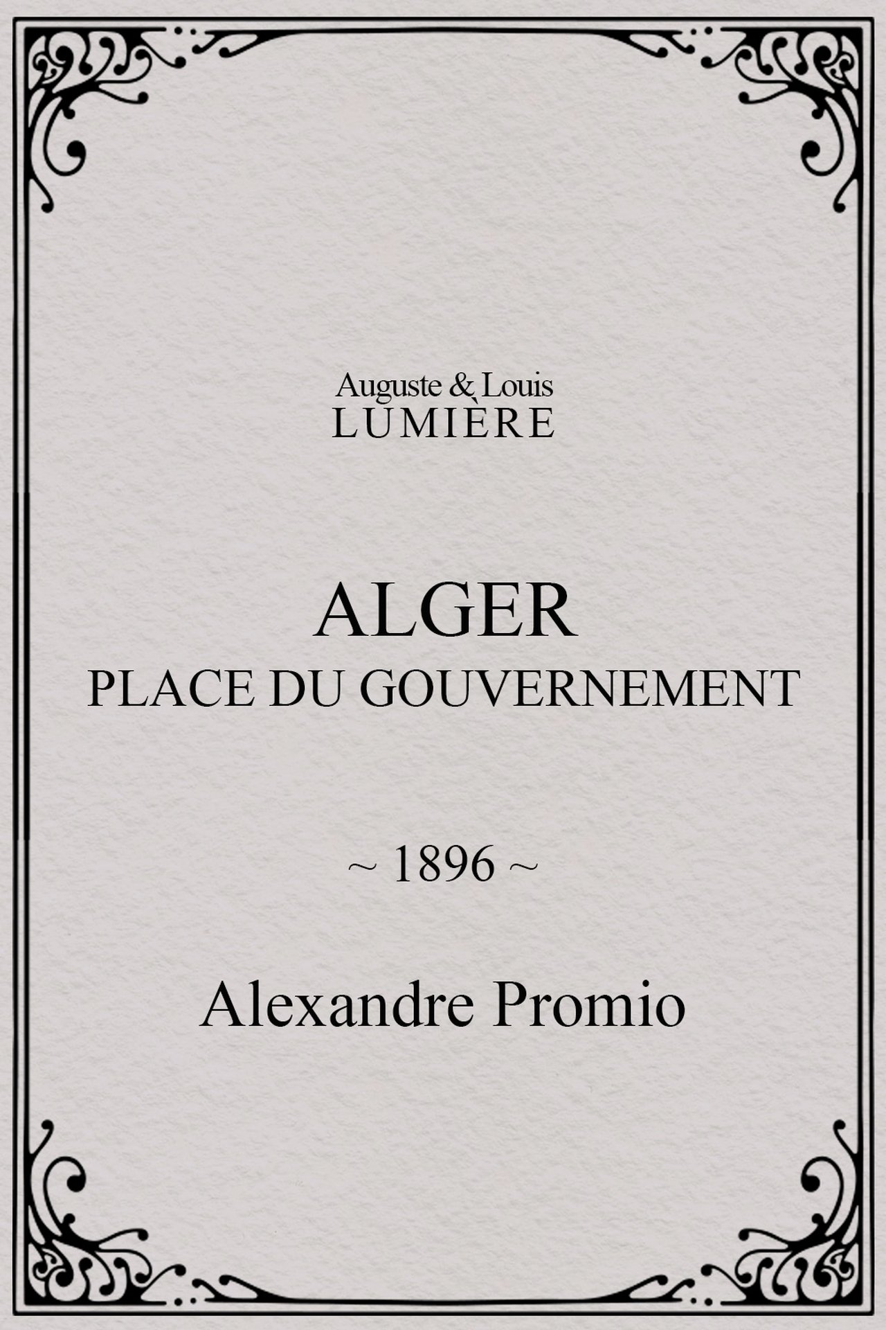 مشاهدة فيلم Alger : place du gouvernement مترجم بدون اعلانات - بوستر