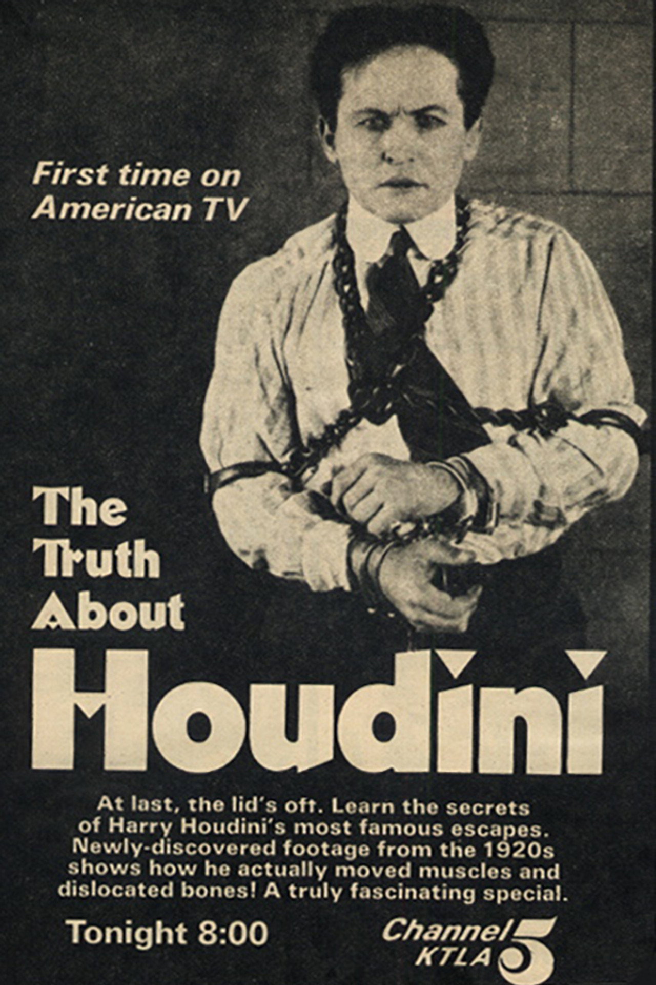 The Truth About Houdini Backdrop