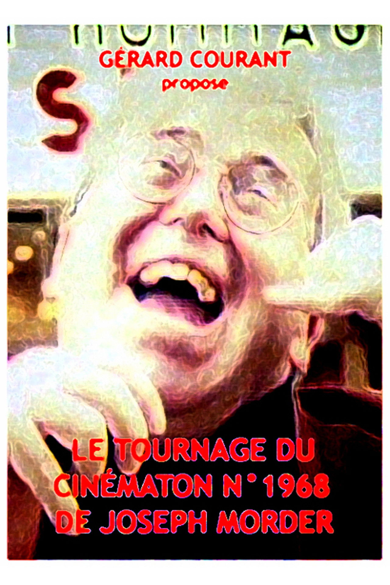 Le tournage du Cinématon n°1968 de Joseph Morder Backdrop