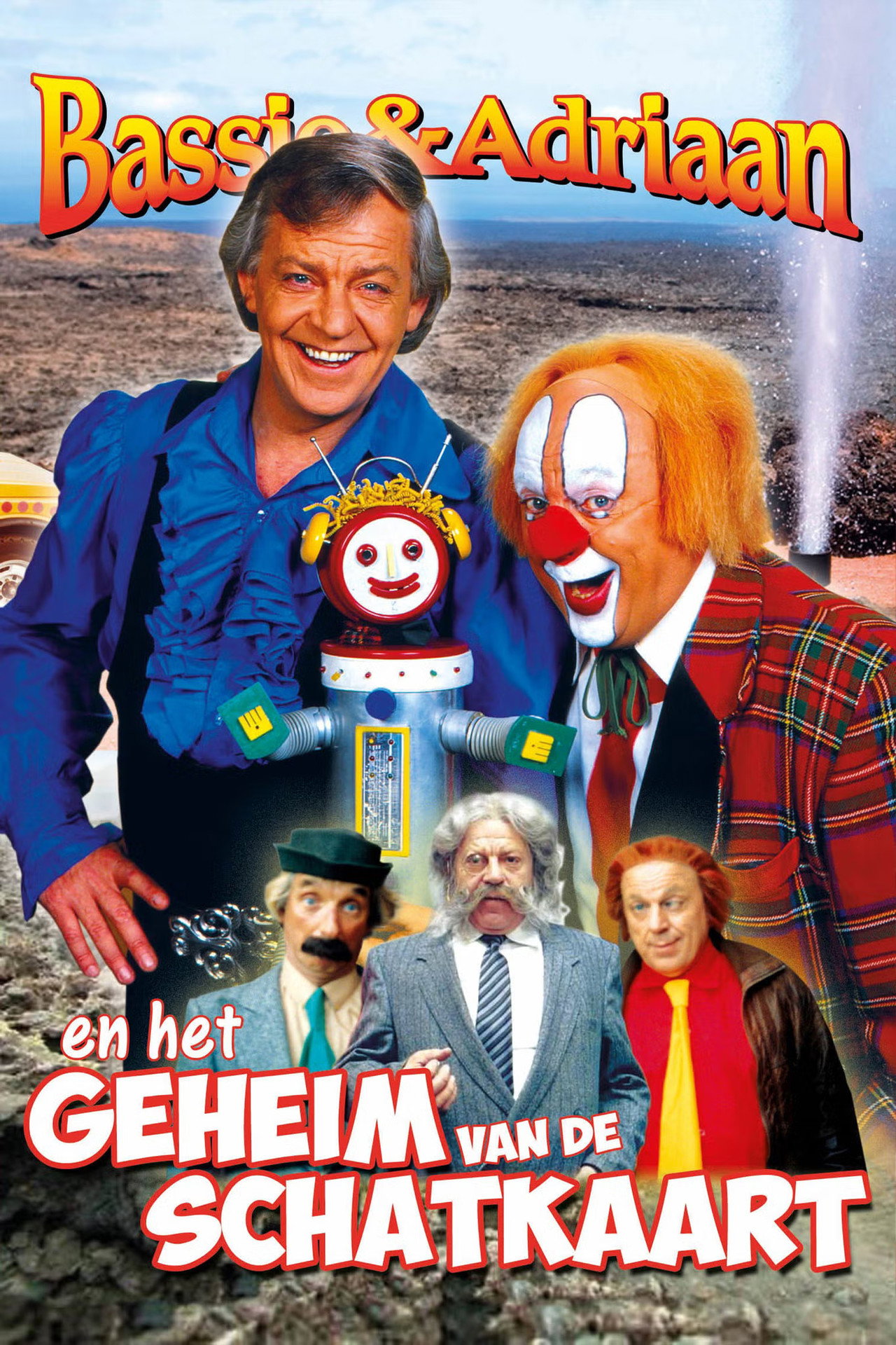 Bassie & Adriaan: Het Geheim van de Schatkaart Deel 2 filmaffisch